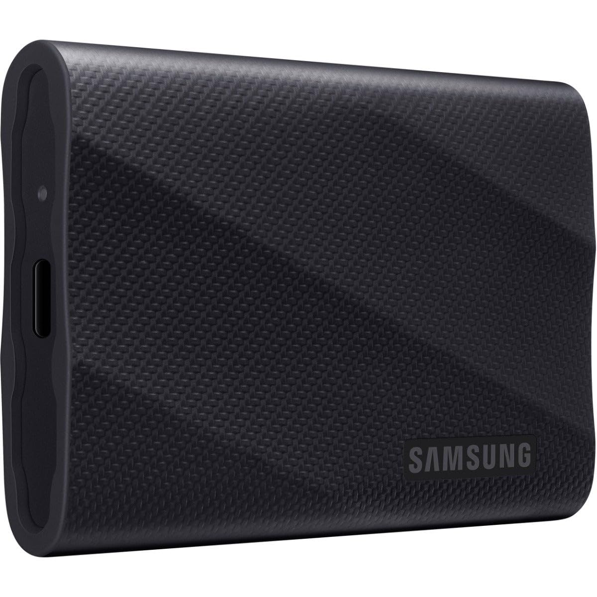Samsung Portable T9 SSD, USB 3.2 Gen 2x2 با ظرفیت 1TB، سرعت خواندن 2000MB/s، سرعت نوشتن 2000MB/s، مشکی، MU-PG1T0B/WW 1TB External SSD