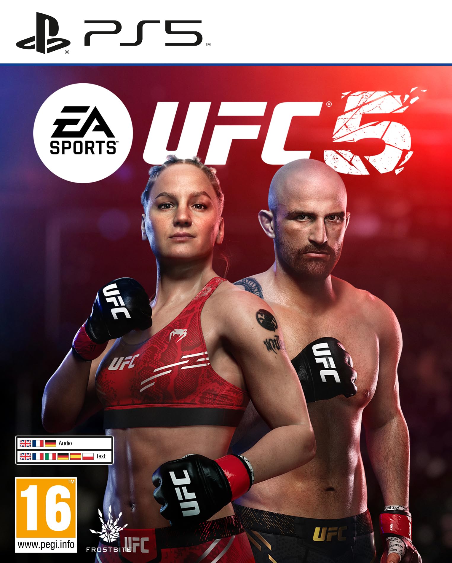 Electronic Arts EA SPORTS UFC 5 نسخه استاندارد PS5 | بازی ویدیویی | انگلیسی