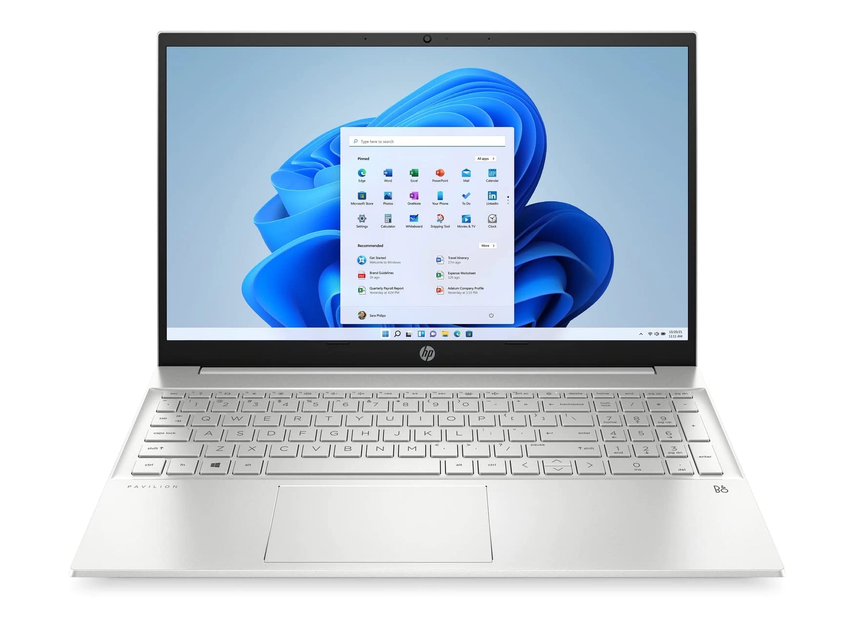 لپ تاپ لمسی HP Pavilion 15.6 اینچ 2023، پردازنده Intel Core i5-1335U نسل 13، 16 گیگابایت رم DDR4، 1 ترابایت حافظه NVMe SSD، گرافیک Intel Iris Xe، صدای B&O، صفحه کلید با نور پس زمینه، HDMI 2.1، ویندوز 11 هوم