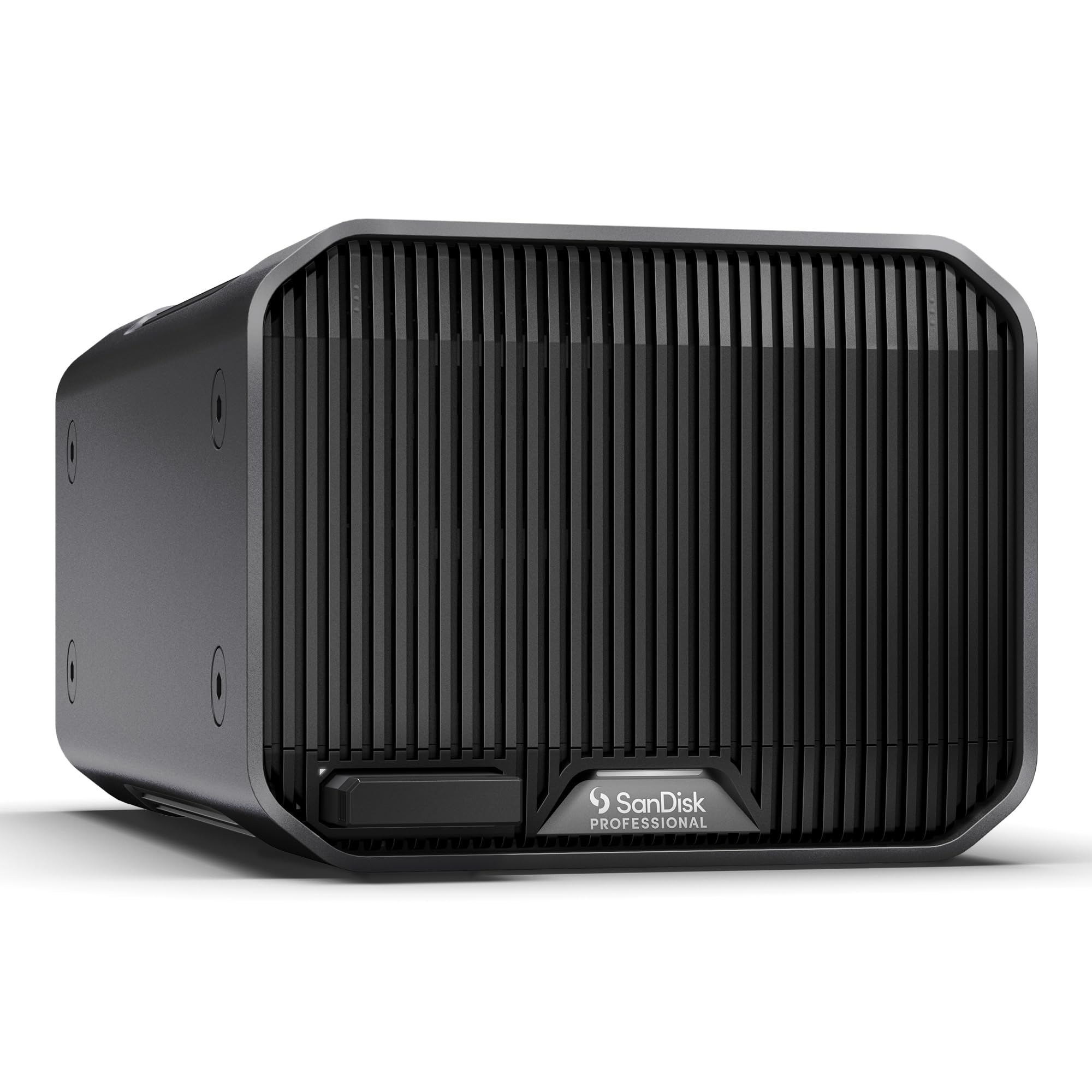 SanDisk Professional 44TB G-RAID Mirror - هارد دیسک اکسترنال با قابلیت RAID و اطمینان ، Thunderbolt 3 ، USB (10Gbps) ، هارد دیسک 7200 دور در دقیقه Ultrastar ، تا 260MB / s خواندن در حالت RAID 1 - کد محصول SDPHH2H-044T-NBAAD 44TB نسل جدید
