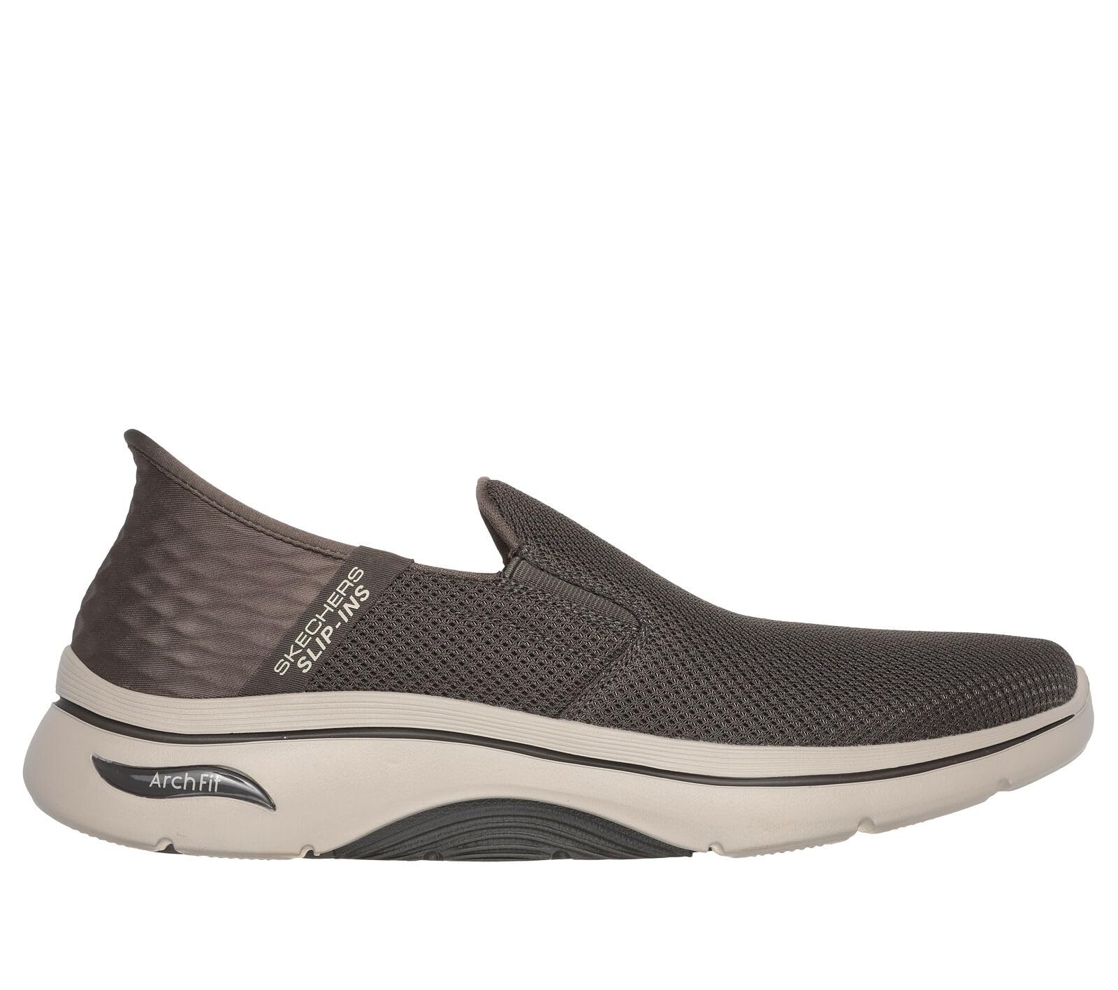 کفش مردانه Skechers GO WALK ARCH FIT 2.0 — سایز 42.5 (EU)، رنگ تاوپ (قهوه‌ای مایل به خاکستری)