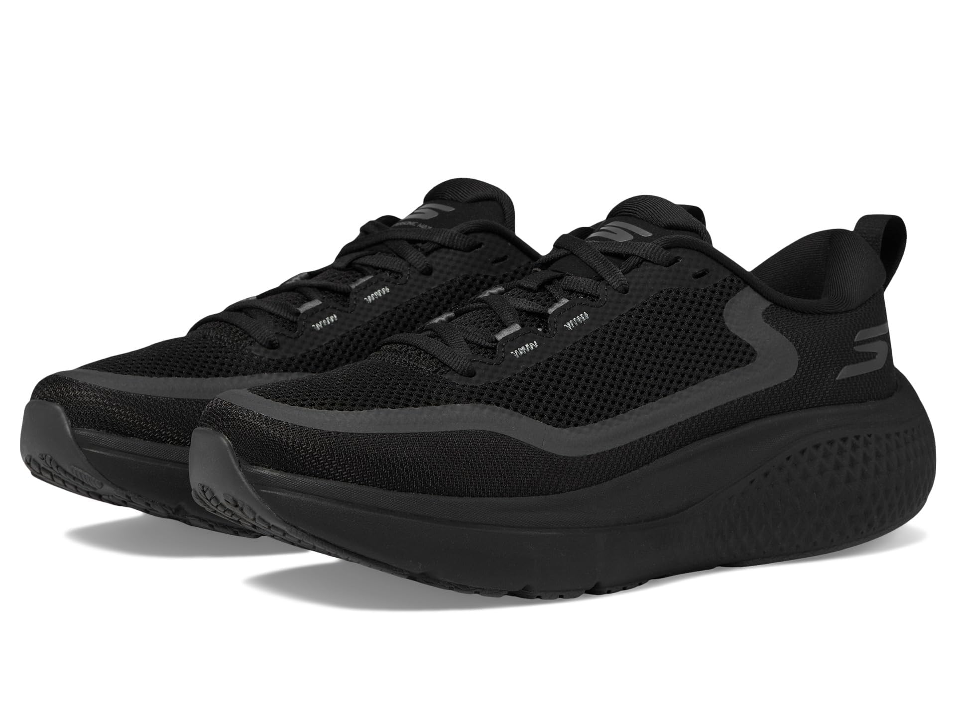 Skechers Go Run Supersonic Max مردانه — سایز ۴۰ (EU) — مشکی/مشکی