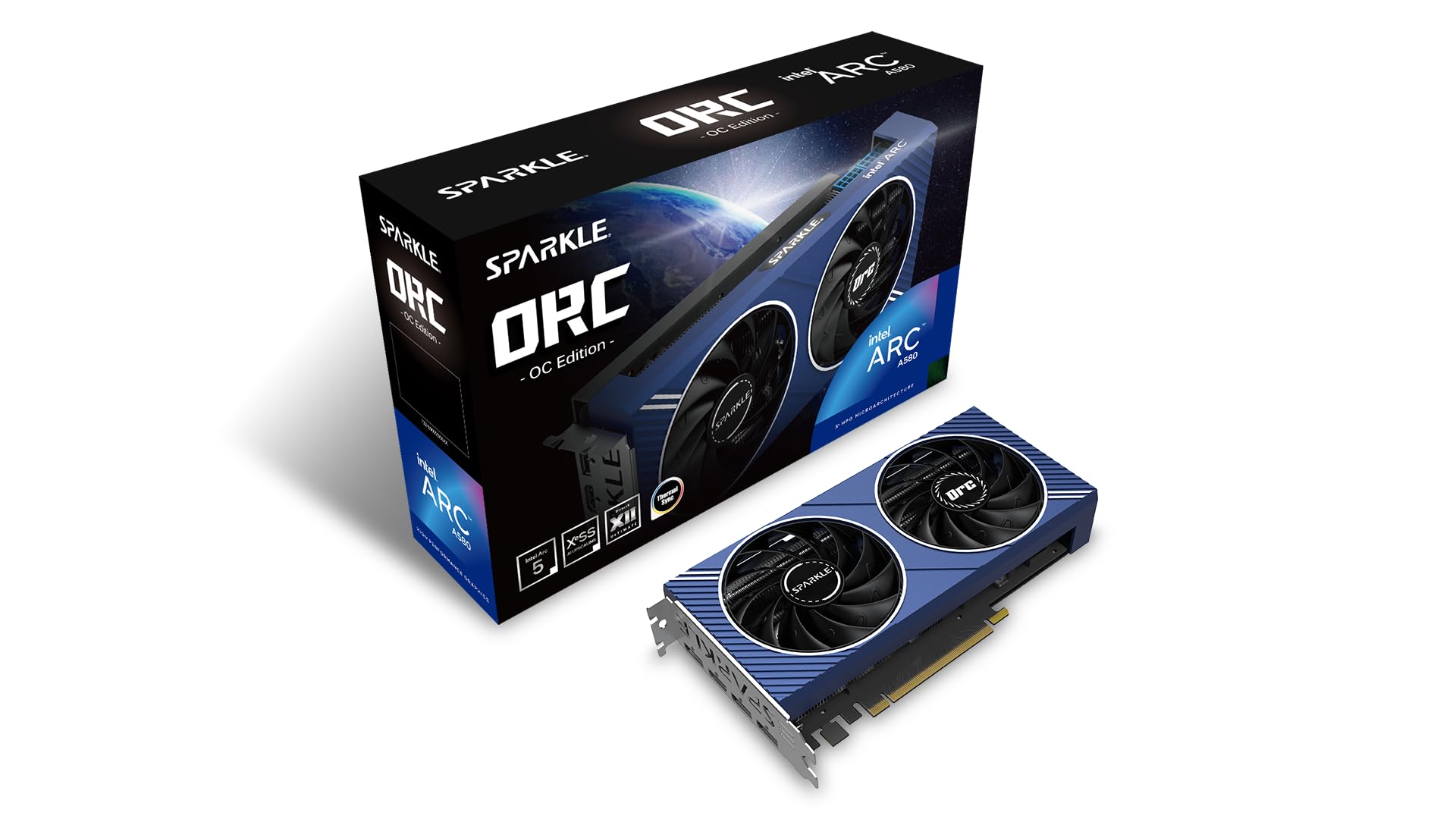 کارت گرافیک Sparkle Computer Intel Arc A580 ORC OC Edition