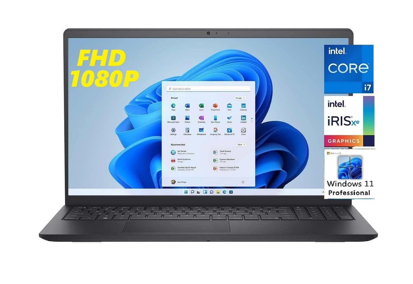 لپ تاپ تجاری DELL 2025 Inspiron 15 3530، نمایشگر FHD 15.6 اینچ، پردازنده Intel Core i7-1355U نسل ۱۳، ویندوز ۱۱ پرو. ۳۲ گیگابایت رم DDR4، ۱ ترابایت حافظه جامد PCIe، WiFi ۶، (ارتقا یافته) ۳۲ گیگابایت رم، ۱ ترابایت حافظه جامد، ویندوز ۱۱ هوم