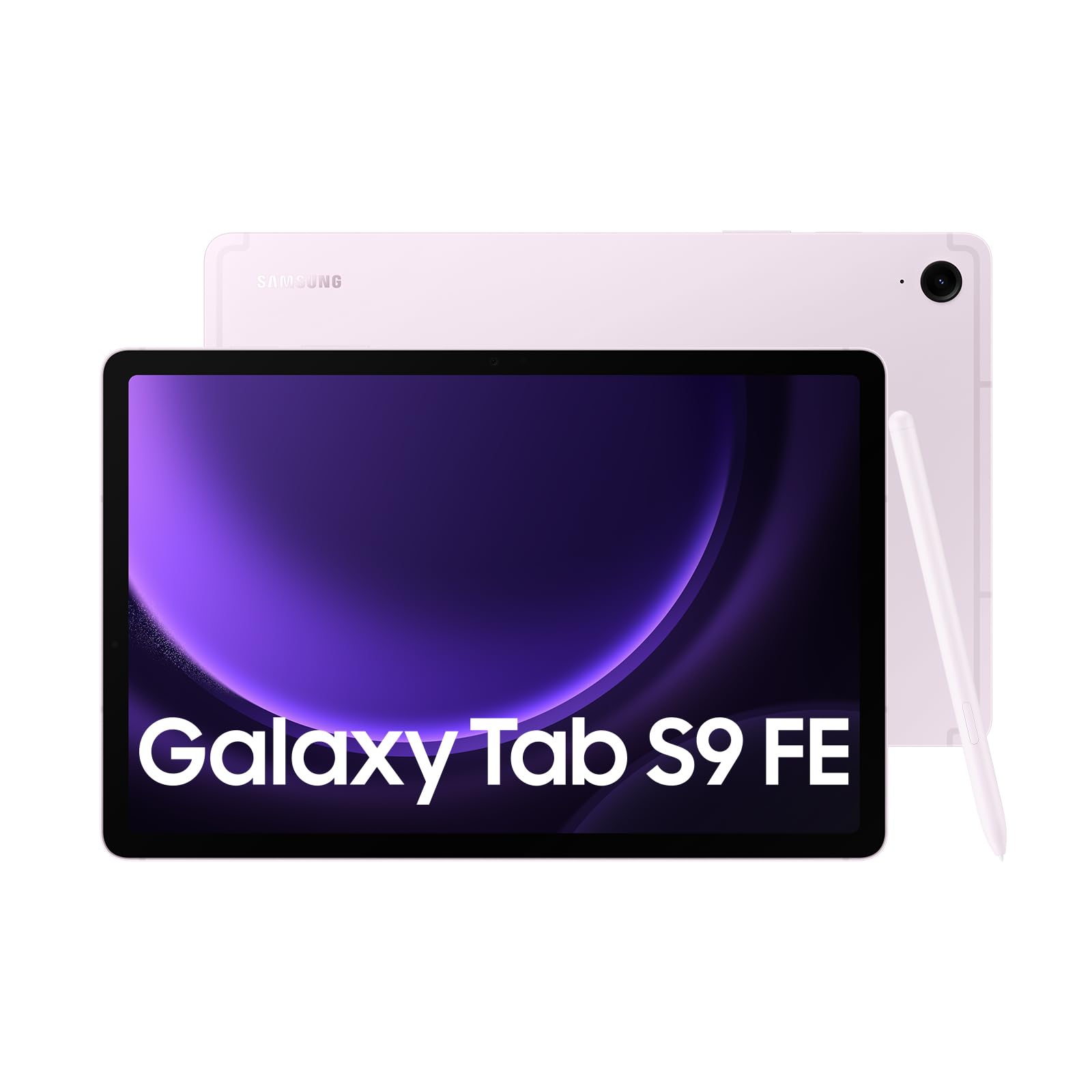 Samsung Galaxy Tab S9 FE WiFi Android Tablet, 8GB RAM, 256GB Storage, S Pen Included, Lavender (UAE Version) Lavender 8GB|256GB Standalone UAE Version Wifi