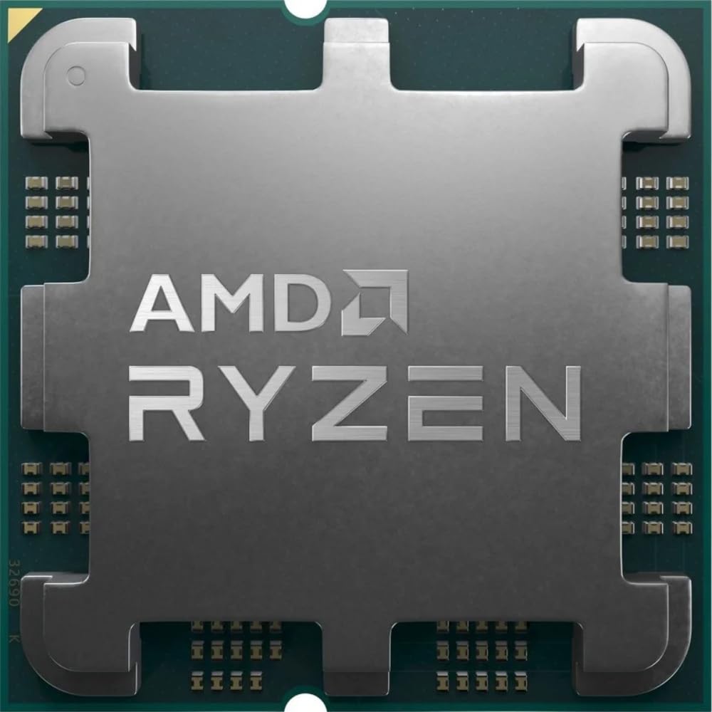 پردازنده AMD Ryzen 7 7800X3D با سرعت 4.2 گیگاهرتز (توربو 5.0 گیگاهرتز)، 8 هسته 16 نخ و حافظه نهان 96 مگابایتی، مدل AM5 - تری