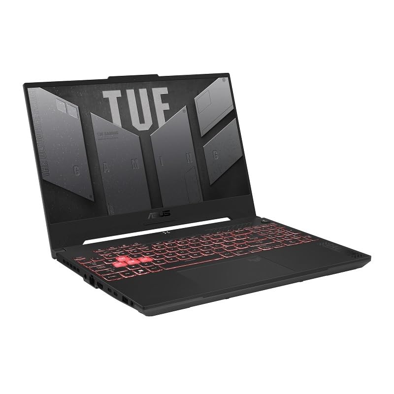 لپ تاپ گیمینگ ایسوس TUF Gaming A15 (2023)، صفحه نمایش 15.6 اینچ FHD 144Hz، نمایشگر 100% sRGB، گرافیک GeForce RTX 4060، پردازنده AMD Ryzen 7 7735HS، 16GB DDR5، 1TB PCIe SSD، Wi-Fi 6، ویندوز 11، مدل FA507NV-EH74 15.6 اینچ FHD | RTX4060 | Ryzen 7