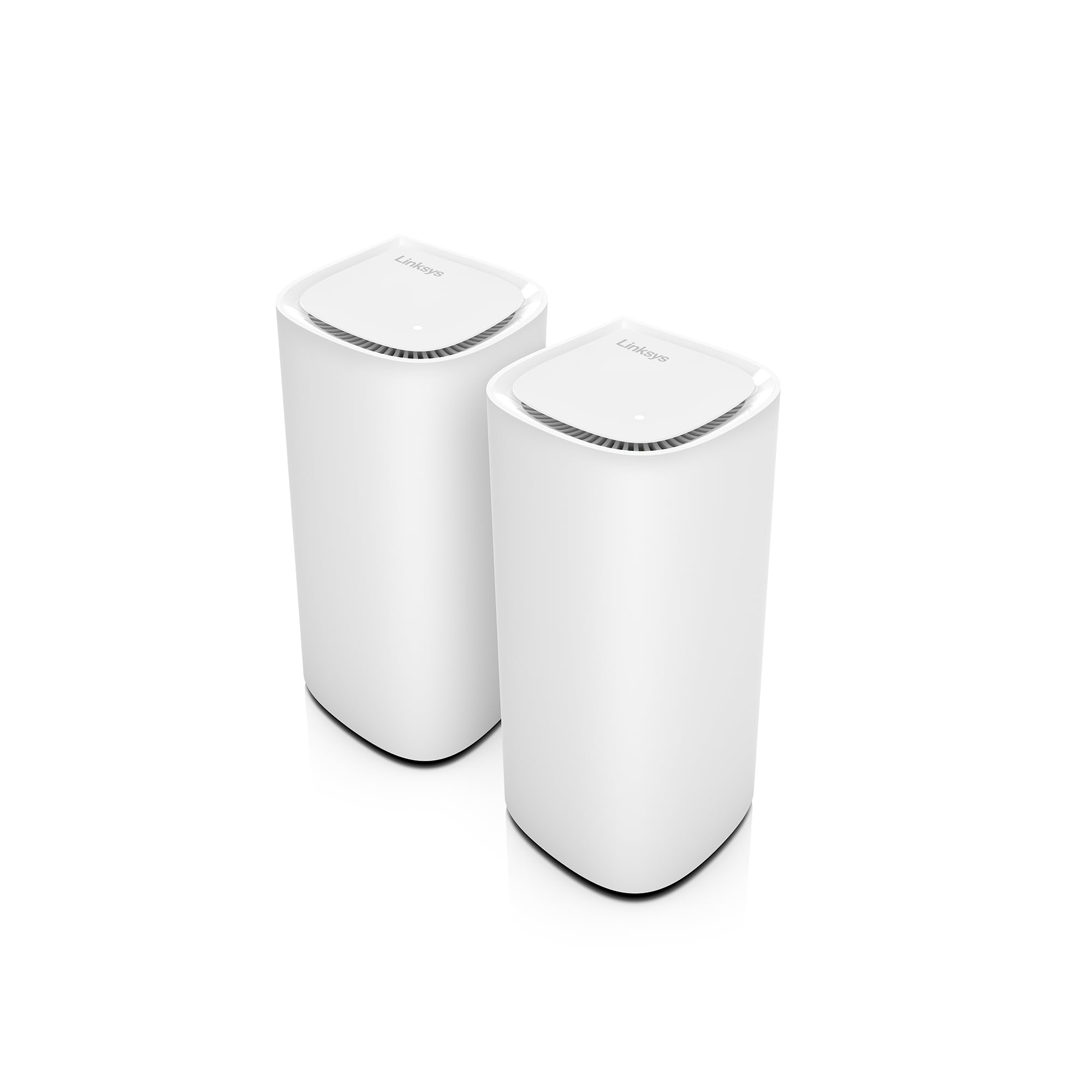 سیستم WiFi 7 مش Linksys Velop Pro 7 MBE7002 - روتر مش مغزی با تری‌باند و سرعت بیش از 10 گیگابیت بر ثانیه - پوشش کامل منزل تا 550 متر مربع - اتصال 400 دستگاه - 2 بسته دوبل WiFi 7