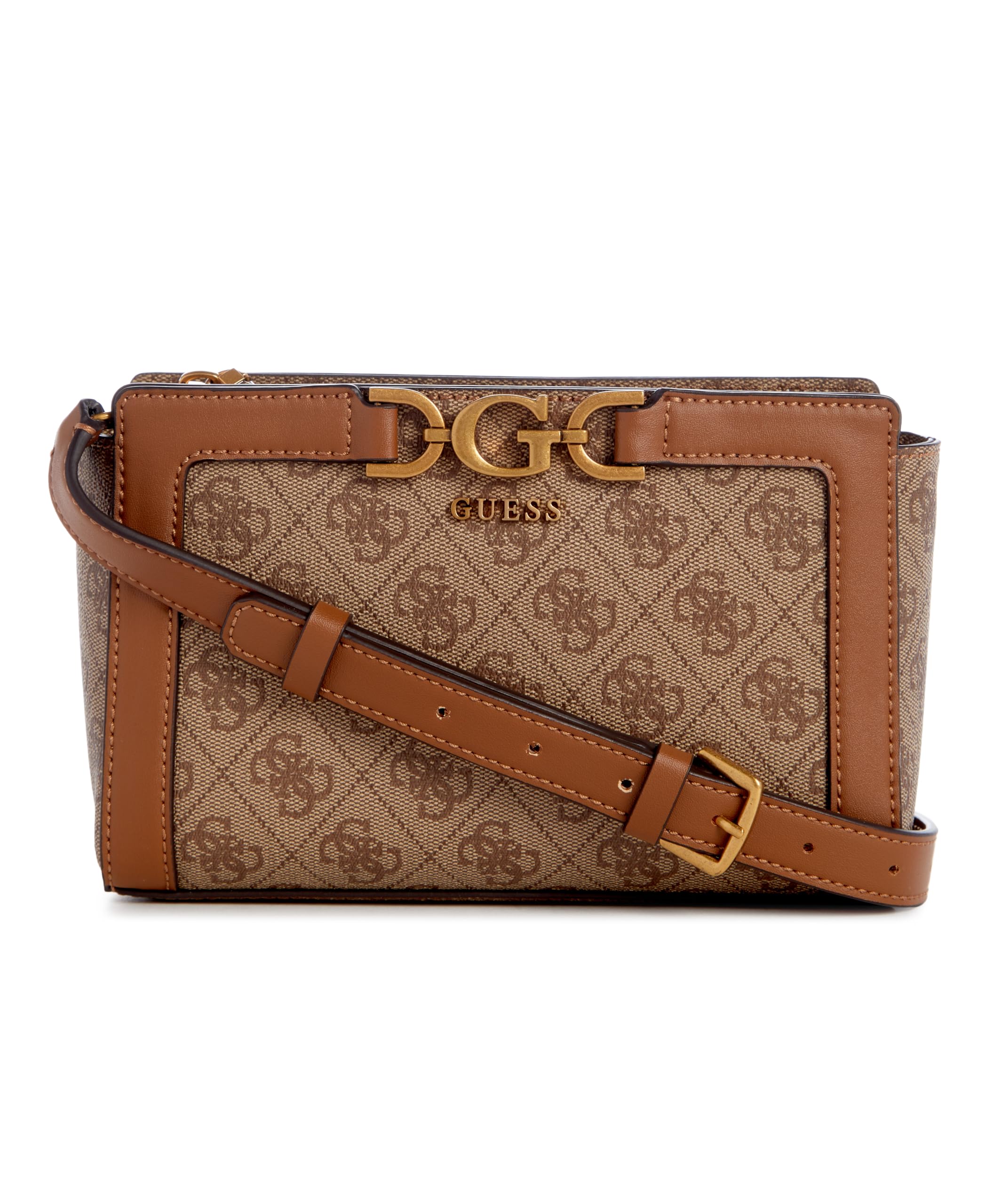 کیف دستی زنانه GUESS مدل Dagan Mini Crossbody با زیپ بالا و دسته چسبان، کیف دستی Mini Crossbody، کراس‌بادی