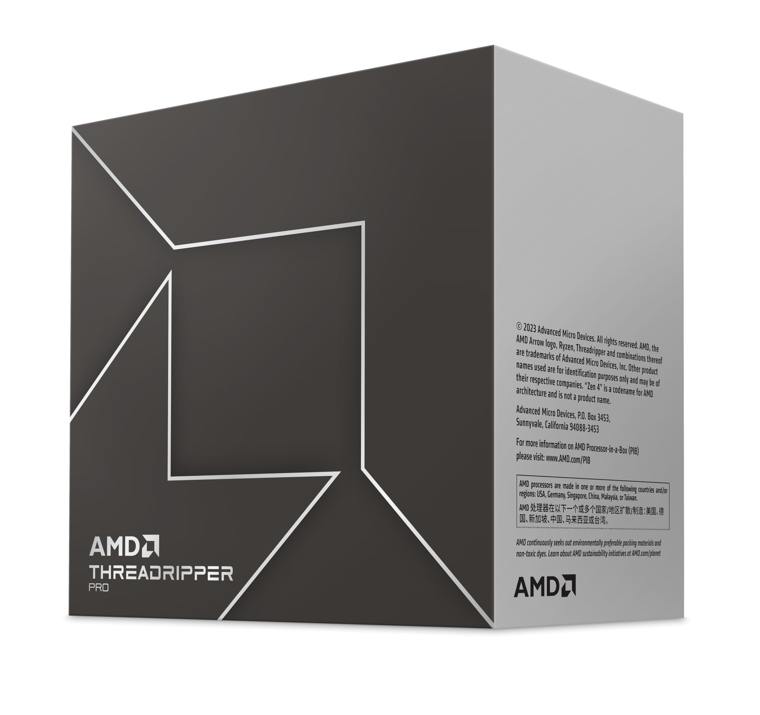 پردازنده 24 هسته ای و 48 رشته ای AMD Ryzen™ Threadripper™ PRO 7965WX