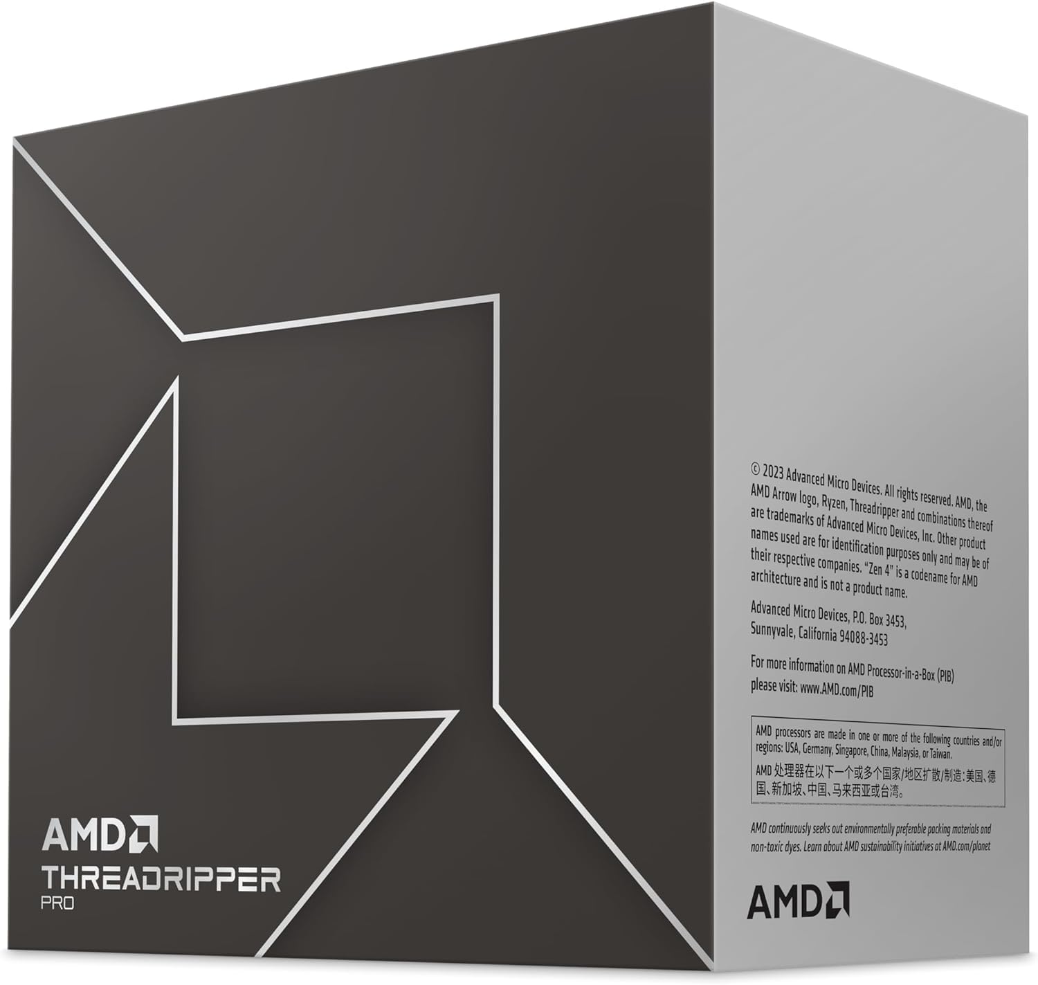 پردازنده AMD Ryzen™ Threadripper™ PRO 7995WX 96 هسته، 192 رشته