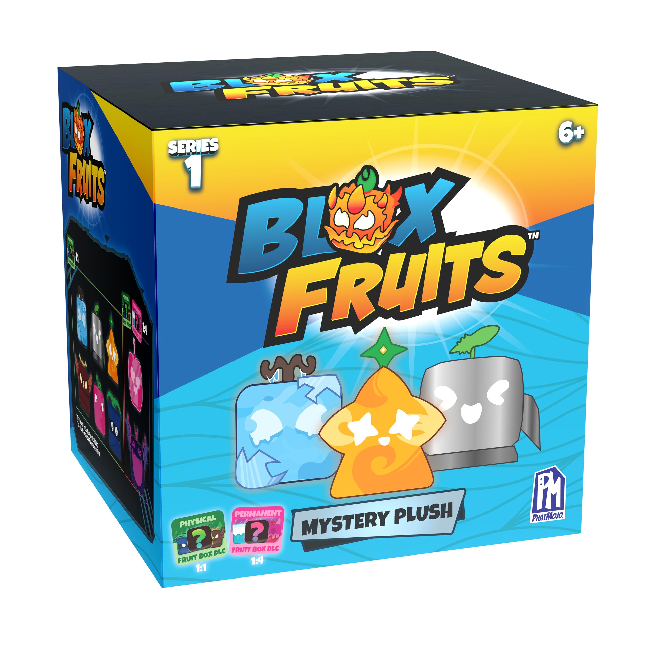 عروسک جمع‌آوری شونده ۱۰ سانتی‌متری PhatMojo Blox Fruits - Blind Box ۱۰ سانتی‌متری عروسک معجزه‌آسا