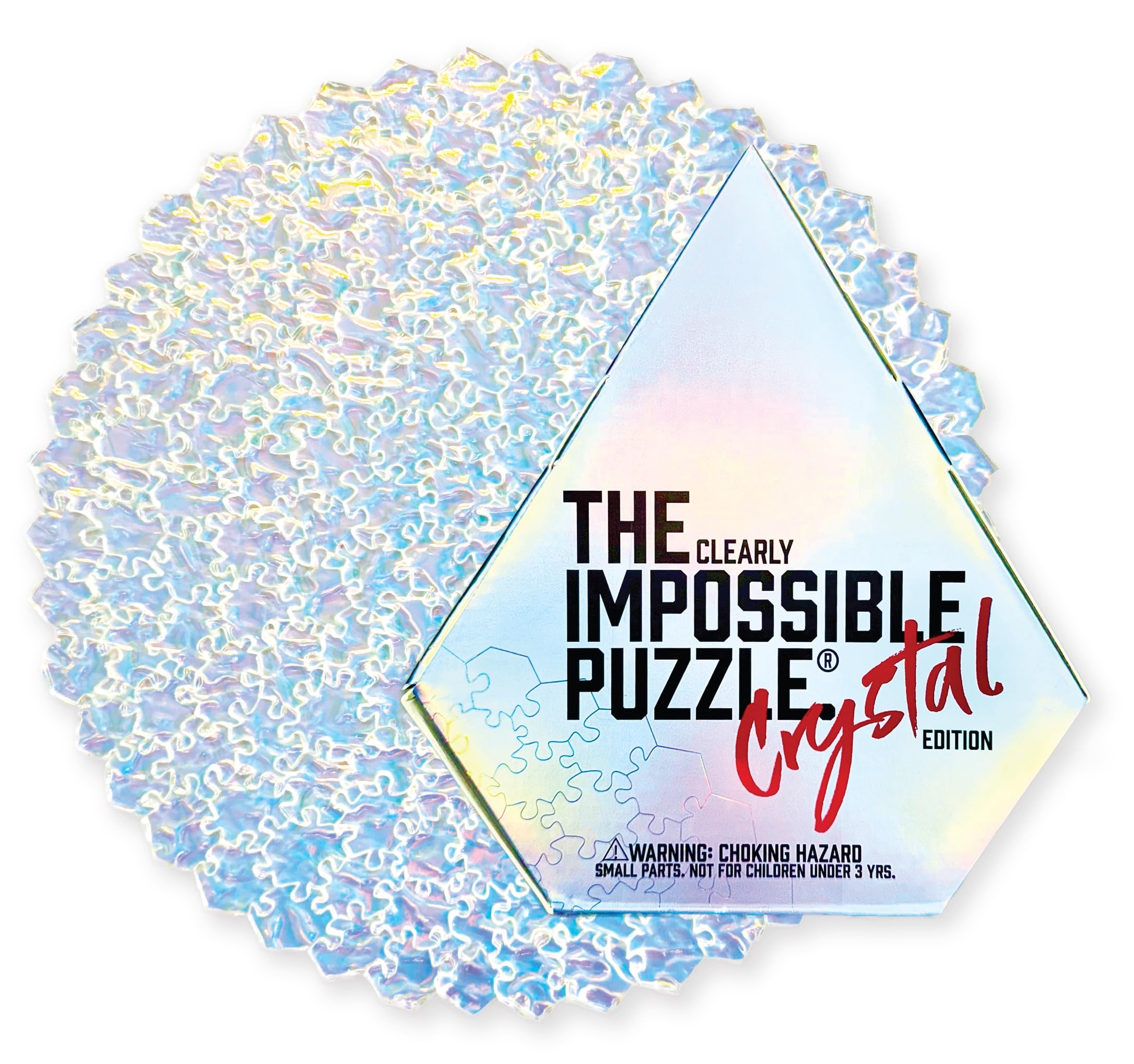 پازل Clearly Impossible Puzzle - Crystal Edition از CM Originals: قطعات ۱۰۰۰، ۵۰۰، ۲۰۰، ۱۰۰ - سطح حرفه‌ای - جنس آکریلیک - پازل جیگ‌ساو - تم انتزاعی - برای بزرگسالان