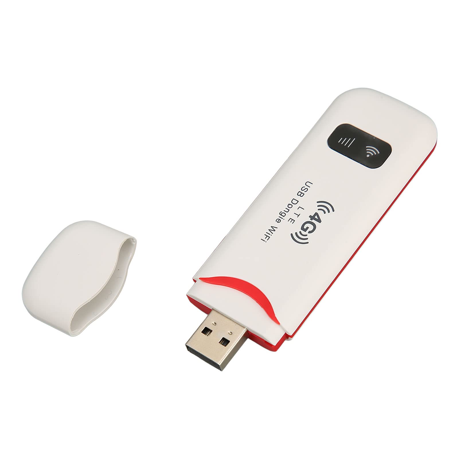 مسیریاب قابل حمل بی‌سیم USB ، هات‌اسپات WiFi همراه ۴G LTE ، پشتیبانی از دسترسی به اینترنت تلفن همراه ۳G ۴G ، ۱۰ کاربر ، برای تلفن های همراه ، لپتاپ ها ، کامپیوترها ، تلویزیون ها ، درپوش و استفاده آسان