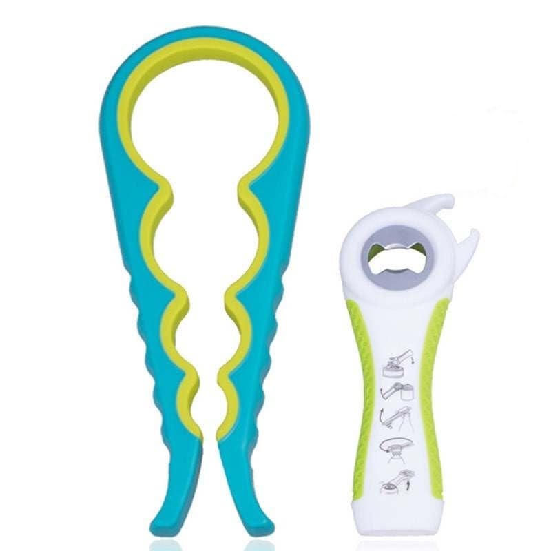 Key: 5 in 1 Multi Function jar opener, Can Opener Bottle Opener Kit with Silicone Handle Easy to Use for Children, Elderly, adjustable can opener and Arthritis Sufferers (blue)
Translated Value: مجموعه باز کننده 5 در 1 چند کاره، باز کننده ته دیگ، باز کننده بطری با دسته سیلیکونی آسان برای استفاده توسط کودکان، سالمندان، بازکن قابل تنظیم و کسانی که رماتیسم دارند (آبی)