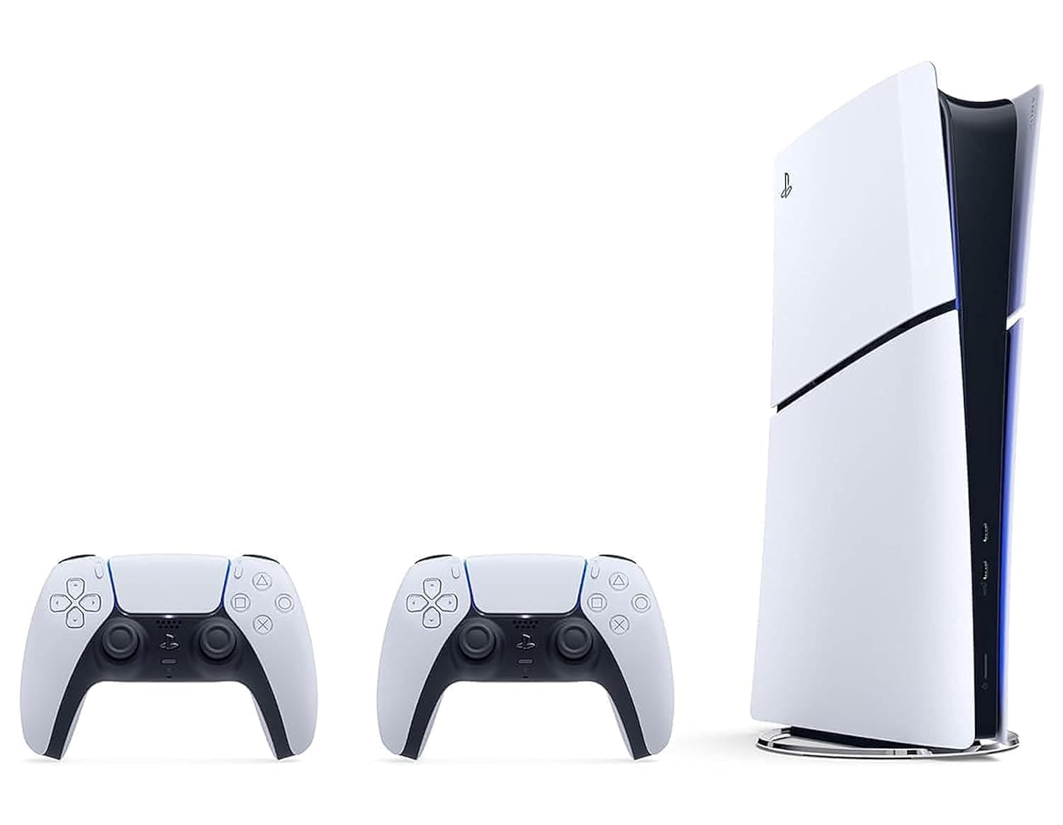 SIE Sony PlayStation 5 با نسخه Slim Digital Edition DualSense Wireless Controller Double Pack (2023) - نسخه بین‌المللی