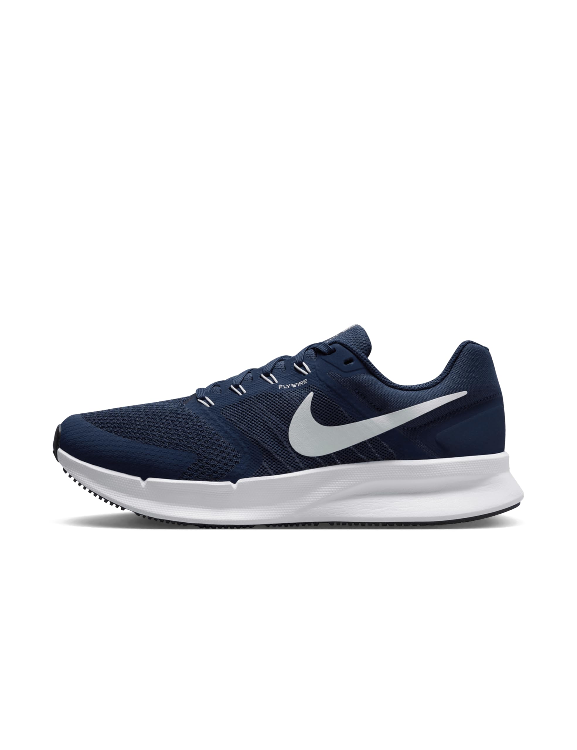 کفش مردانه Nike Run Swift 3 با سایز 43 یورو، رنگ نیمه‌شبی نیرو، پلاتین و سفید