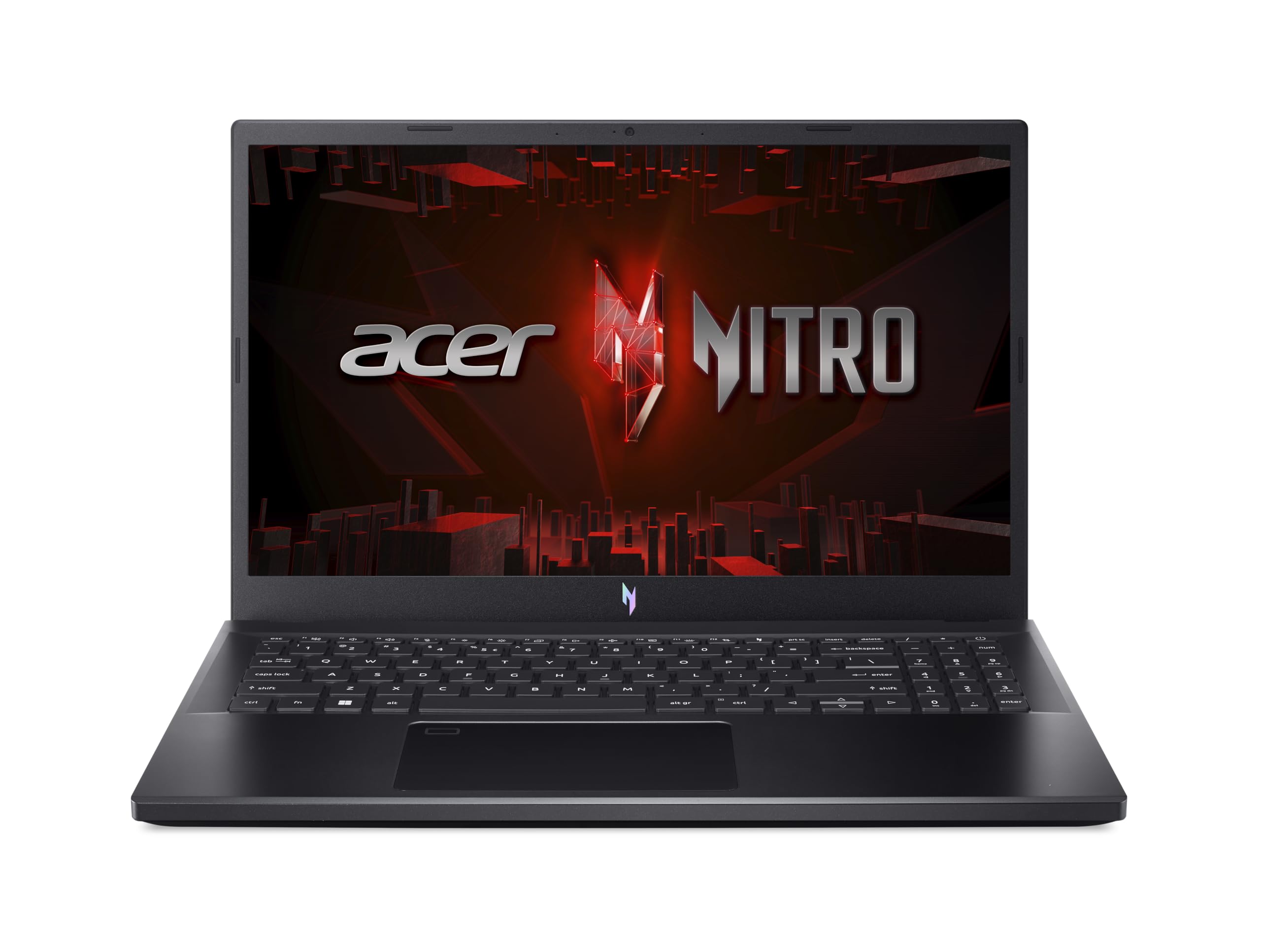 لپ تاپ بازی Acer Nitro V ANV15، دهمین نسل Intel Core i7-13620H با 10 هسته تا 4.90 گیگاهرتز/16 گیگابایت DDR5/1 ترابایت حافظه SSD/NVIDIA®GeForce®RTX 4050 با 6 گیگابایت/15.6 اینچ نمایشگر IPS FHD با فرکانس 144Hz/ویندوز 11 Home/WiFi-6/انگشت‌نگار/Obsidian Black i7-13620H - RTX4050