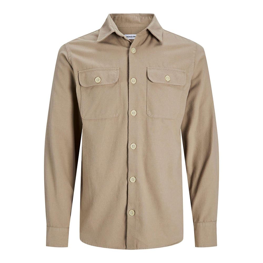 پیراهن مردانه JACK & JONES مدل DARREN OVERSHIRT اندازه L