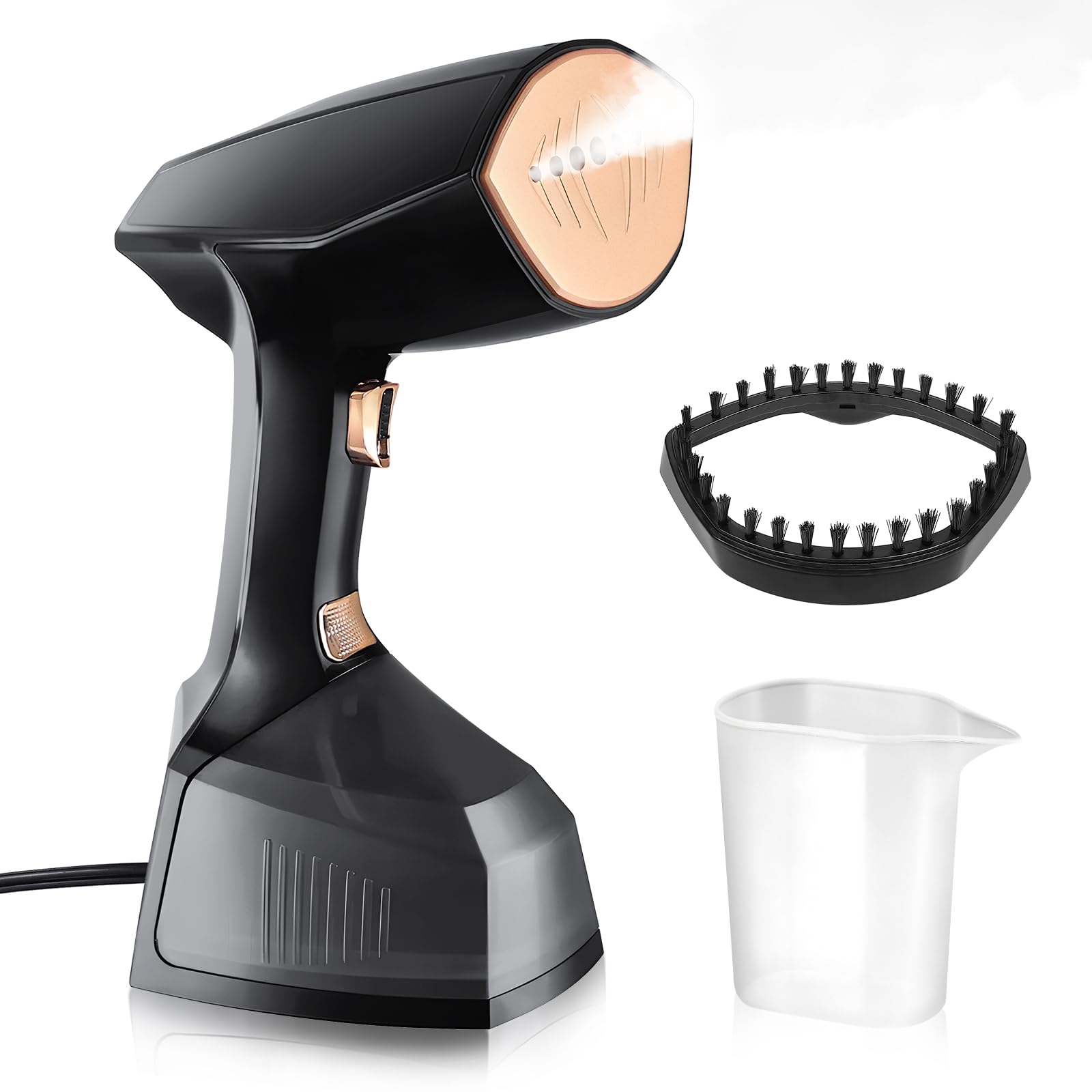 واپرورو گارمنت استیمر 1800 وات پاروی قابل حمل برای حذف چین از پارچه مخصوص 360 میلی لیتر مخزن آب جدا شدنی بزرگ