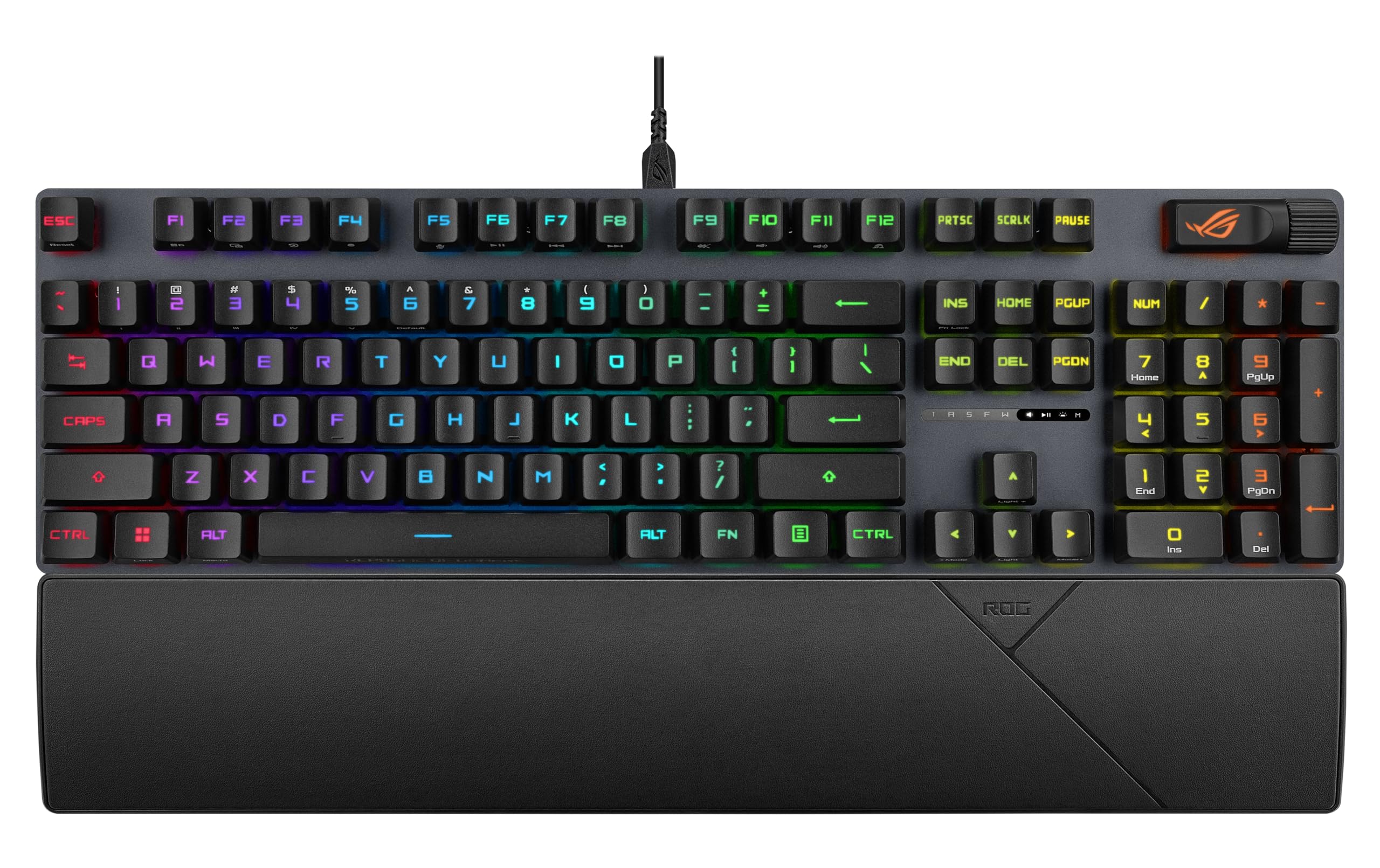 کیبورد بازی ASUS ROG XA12 ROG Strix Scope II RX/RXBL/CA/PBT. سوئیچ قرمز
