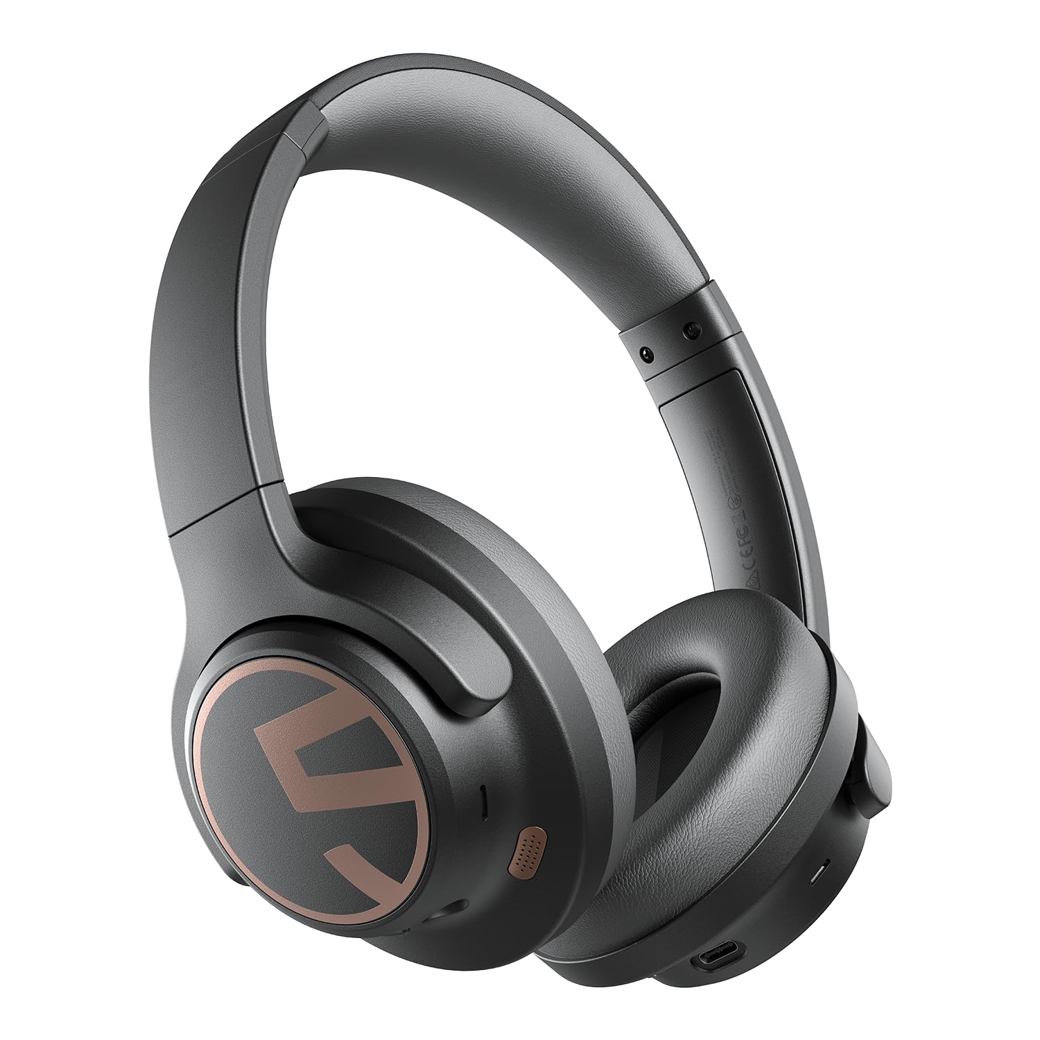 هدفون‌های فعال سری Space Hybrid شرکت SoundPEATS، هدفون‌های بی‌سیم با زمان پخش ۱۲۳ ساعته، هدست بلوتوث باتراک باس عمیق، صدای با کیفیت Hi-Res، اتصال چندنقطه‌ای و تنظیم EQ از طریق اپلیکیشن با رنگ مشکی
