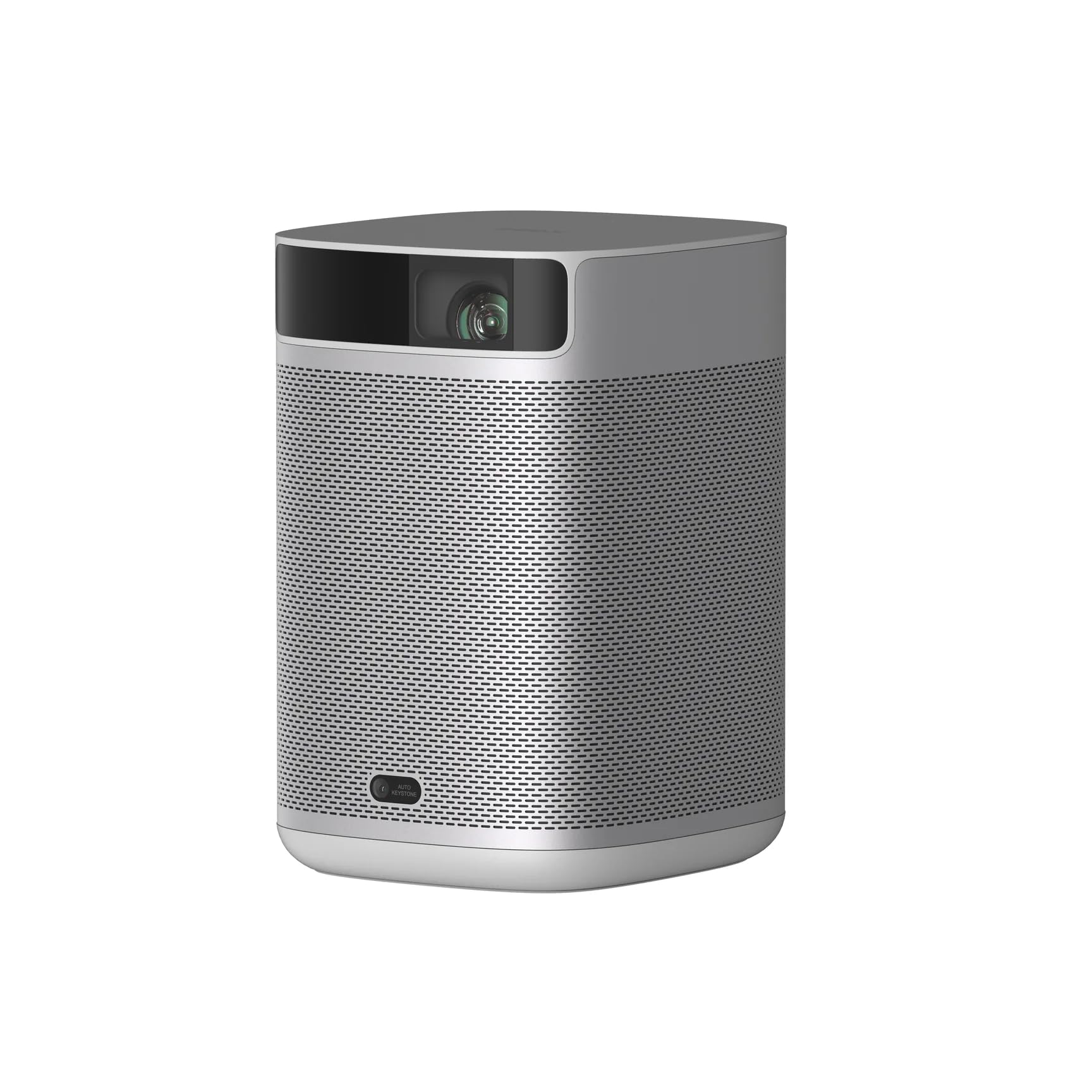 XGIMI MOGO 2 HD دوربین پرتابل قابل حمل، 400 لومن ISO، تا اندازه صفحه 200 اينچ، 2x بلندگوهای صوتی Dolby 8W، Androidtv، پشتیبانی از پاوربانک، برای خانه / اداره / کمپینگ / سفر - نقره ای