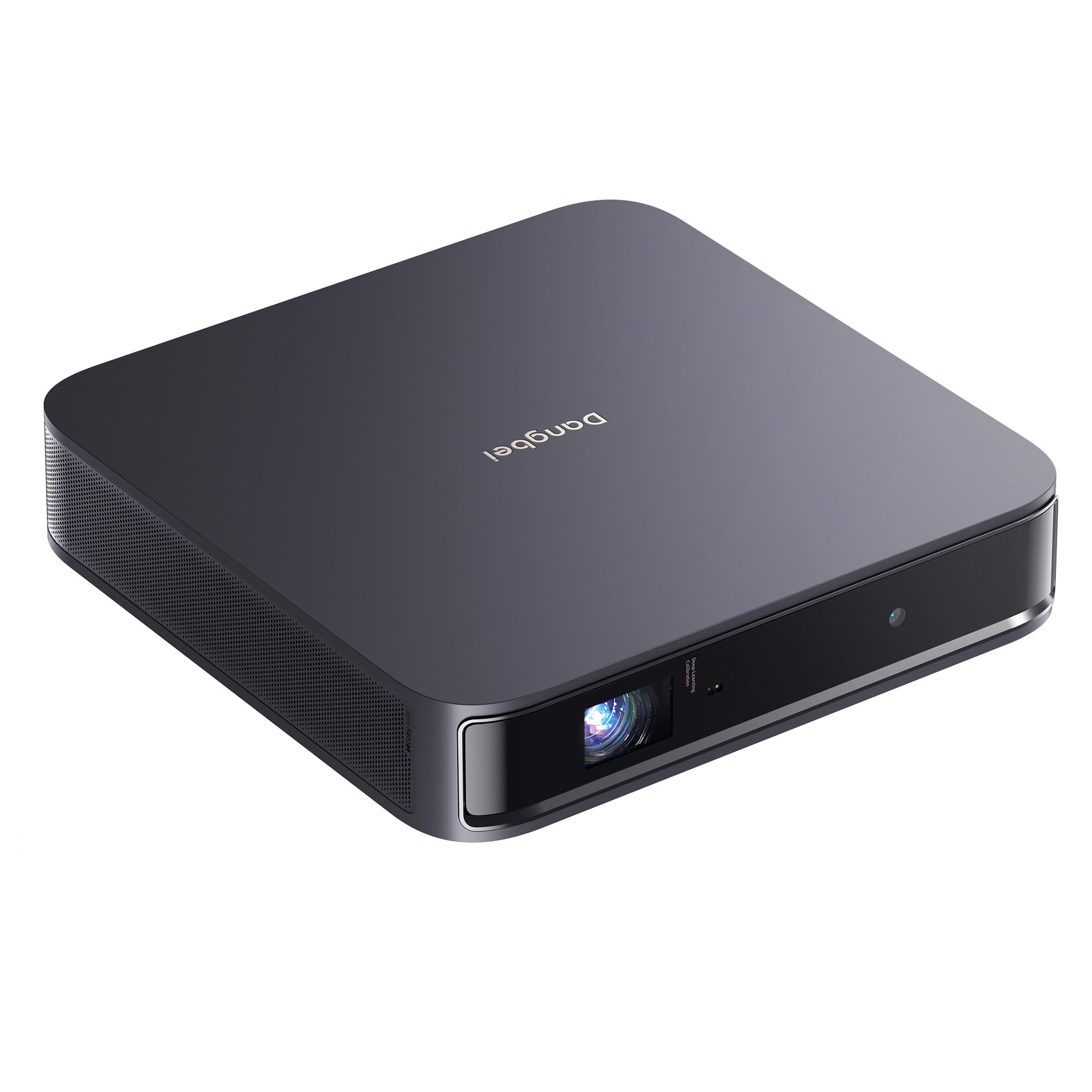 پروژکتور لیزری قابل حمل Dangbei Atom، 1200 لومن ISO، آماده 3D، Netflix رسمی، 1080p HD با ورودی 4K HDR، نمایش 180 اینچ، HDR10، صدای Dolby 2x5W، پروژکتور سینمای خانگی با WiFi و بلوتوث