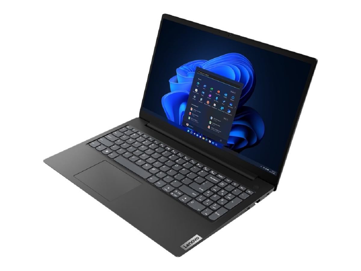 لپ تاپ لنوو V V15 با صفحه نمایش 39.6 سانتی‌متر (15.6 اینچ) Full HD، AMD Ryzen 5 7520U، 8 گیگابایت LPDDR5-SDRAM، 256 گیگابایت حافظه داخلی SSD، Wi-Fi 5