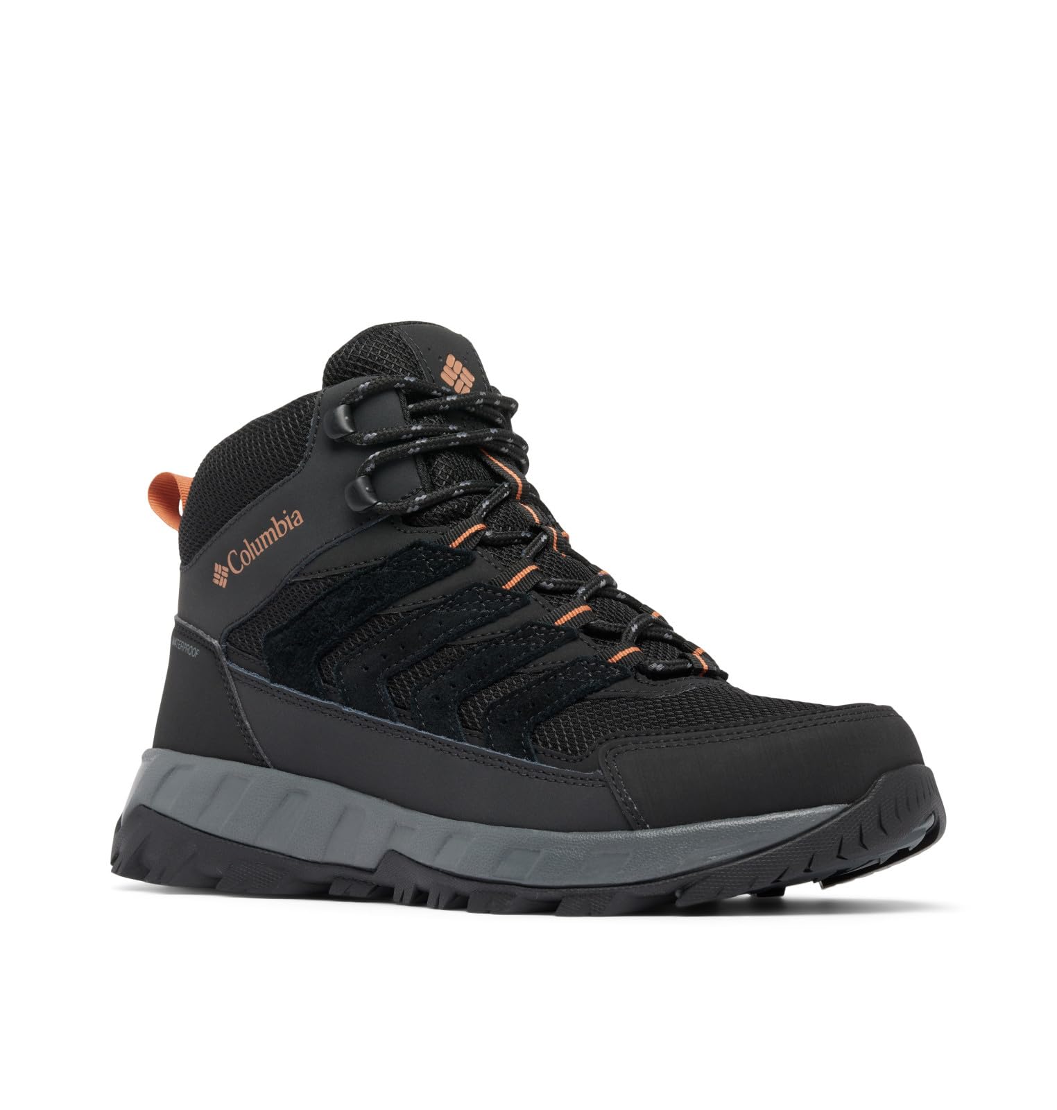 کفش گردان مردانه ضدآب Columbia Strata Trail Mid با سایز ۴۴/۵ اروپا رنگ مشکی/جغد