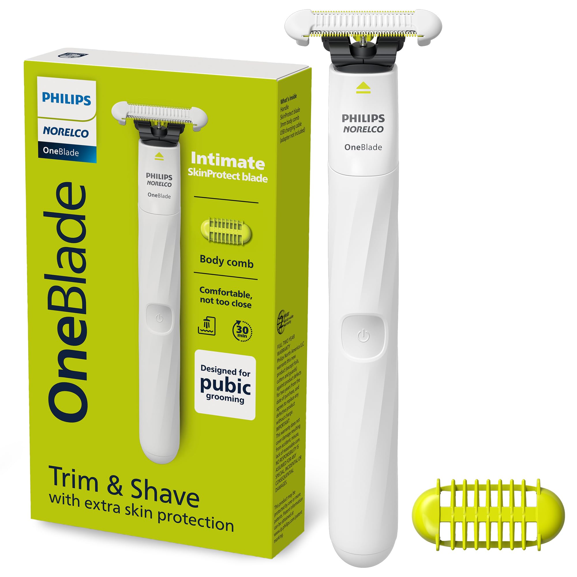 فیلیپس نورلکو وان بلید Oneblade Intimate