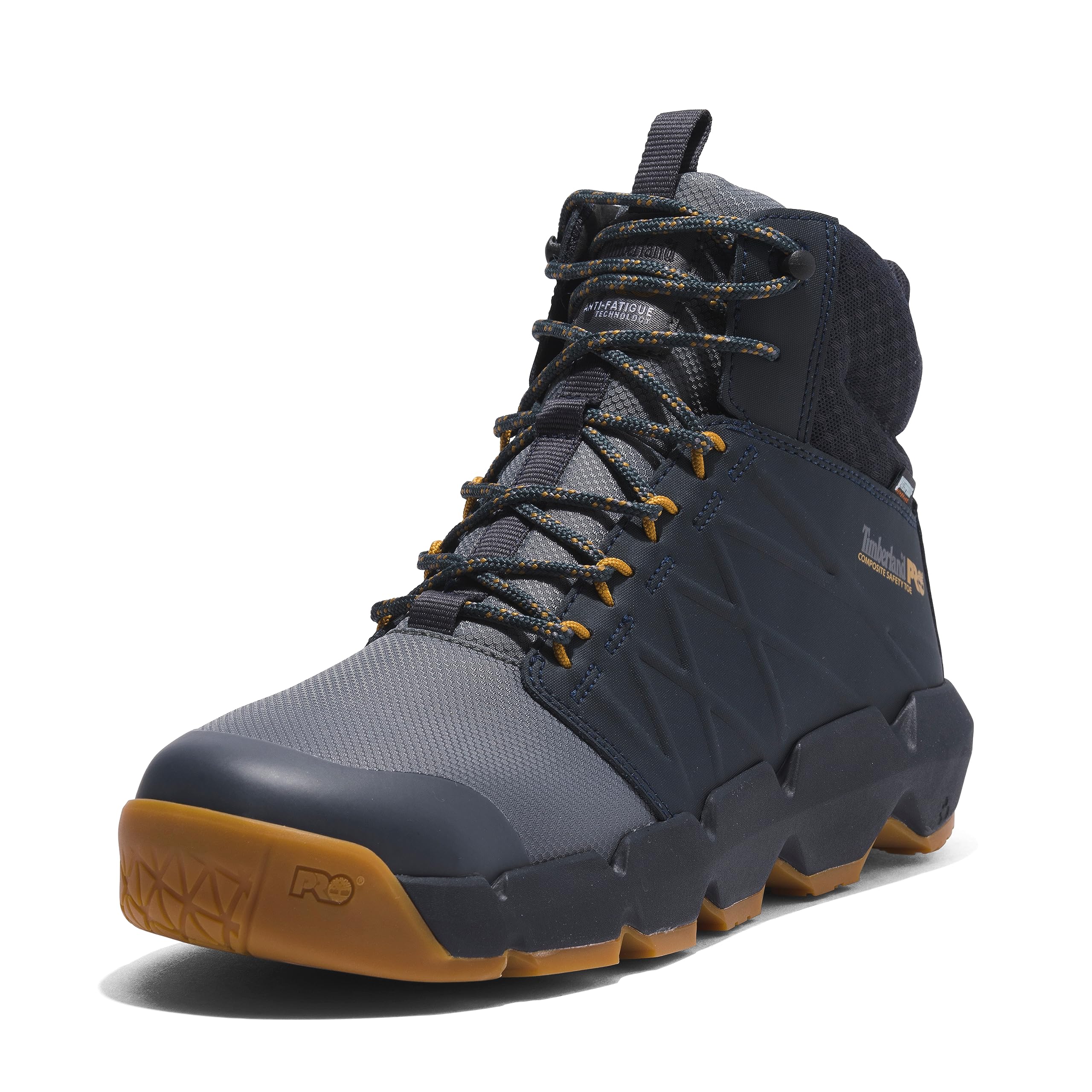کفش ایمنی کاری Timberland PRO Morphix 6 اینچ با قسمت انتهایی ایمنی کامپوزیت، ضدآب، مردانه، غیررسمی ورزشی، شمالی 43.5 یورو خاکستری/نیرویی-2024 جدید