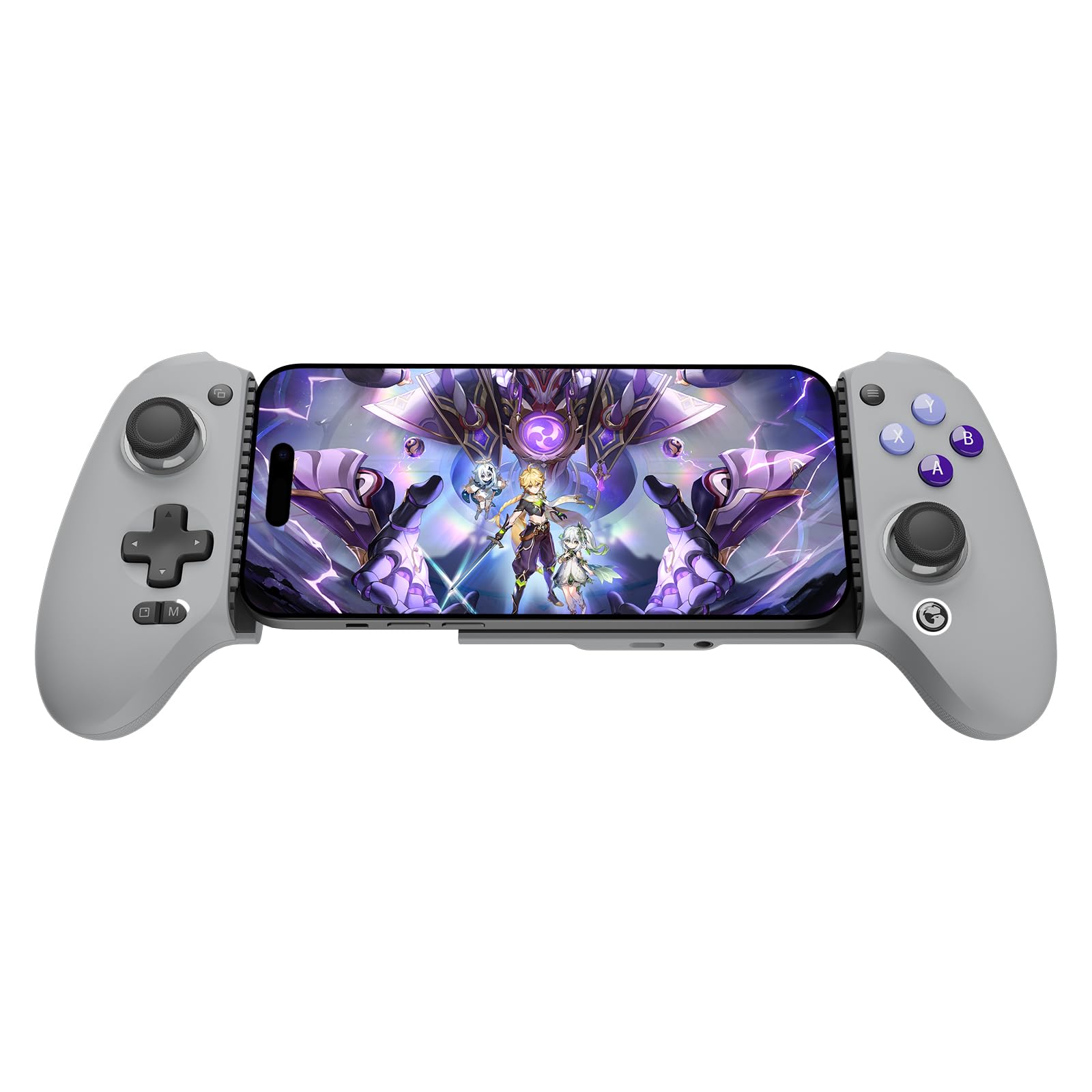 کنترلر بازی موبایل GameSir G8 Galileo Type-C برای اندروید و آیفون سری 15 (USB-C)، گیم‌پد بازی قابل اتصال به صورت Plug and Play با جوی‌استیک‌های حسگر هال افکت/Hall Trigger، جک صدای 3.5 میلی‌متر