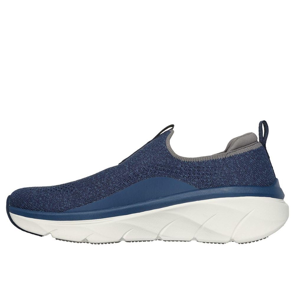 کفش مردانه Skechers D'LUX WALKER 2.0، سایز 40 (EU)، رنگ سرمه‌ای-خاکستری