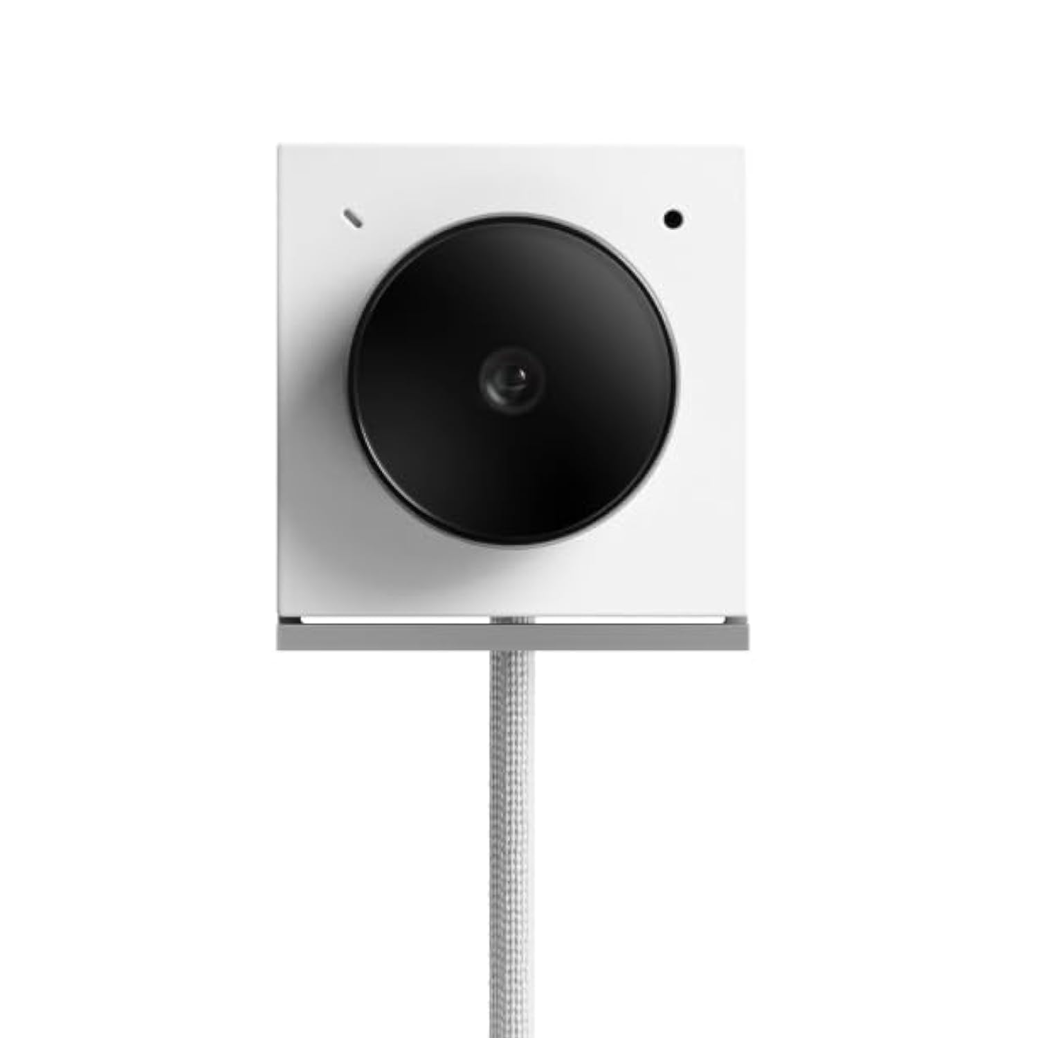 دوربین Opal Camera Tadpole - وب‌کم ۴K با کلیپ، ساخته شده برای لپ‌تاپ‌ها. سنسور ۴K، میکروفون‌های جهت‌گیر VisiMic، قابل استفاده بر روی مک، کامپیوتر شخصی و تبلت‌ها - سفید