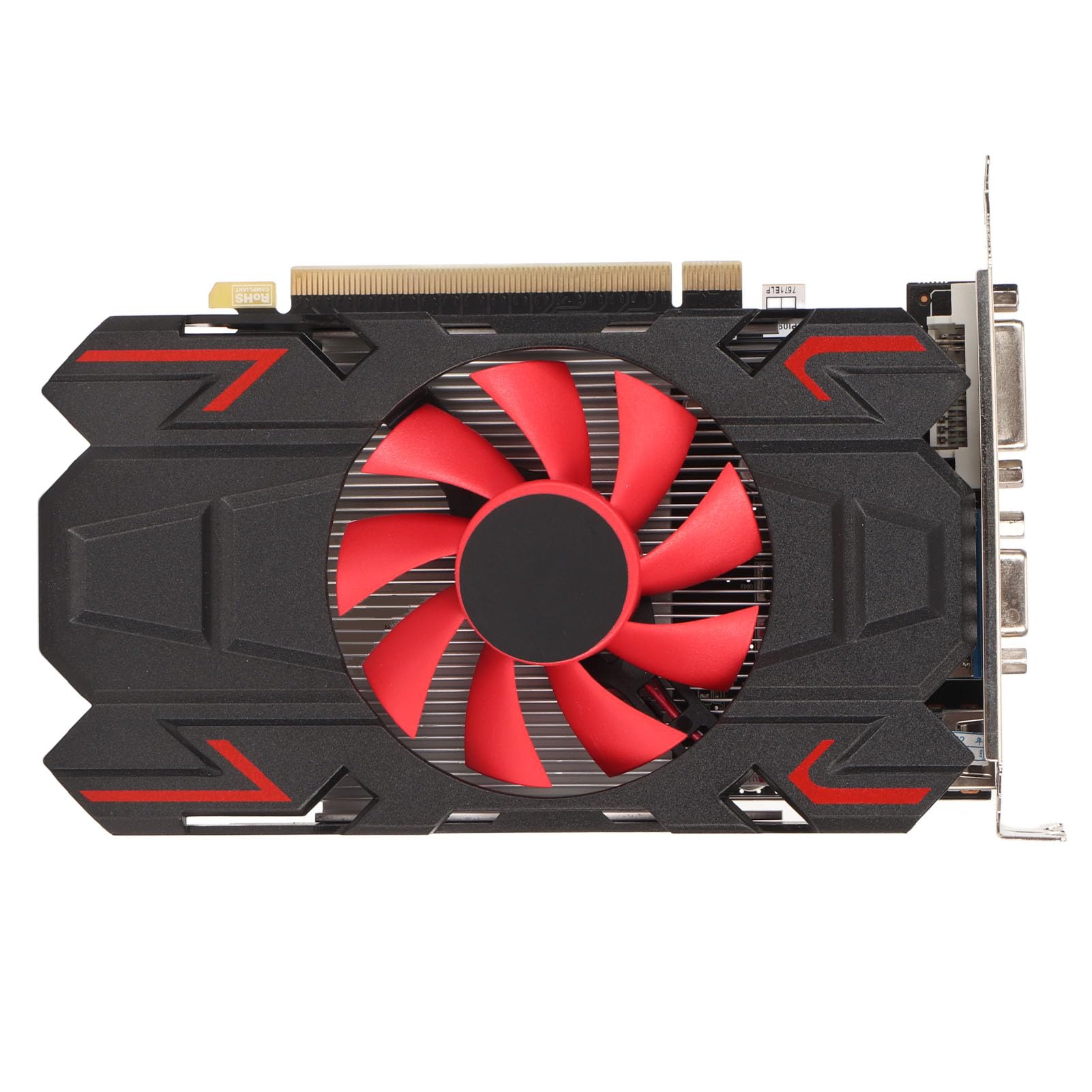 Sorandy ۱۲۸ بیتی با فن خنک‌کننده، کارت گرافیک HD7670 با ۴ گیگابایت حافظه DDR5، رزولوشن 2560×1600، پورت‌های DVI و VGA، نصب آسان، پشتیبانی از ویندوز 10 و 11، سازگار با (HD7670 4GB DDR5)