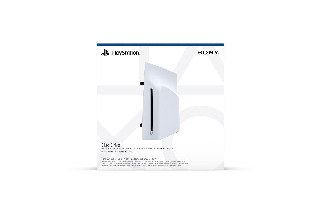 کنسول بازی پلی‌استیشن ۵ اسلیم با درایو دیسک Ultra HD Blu-ray