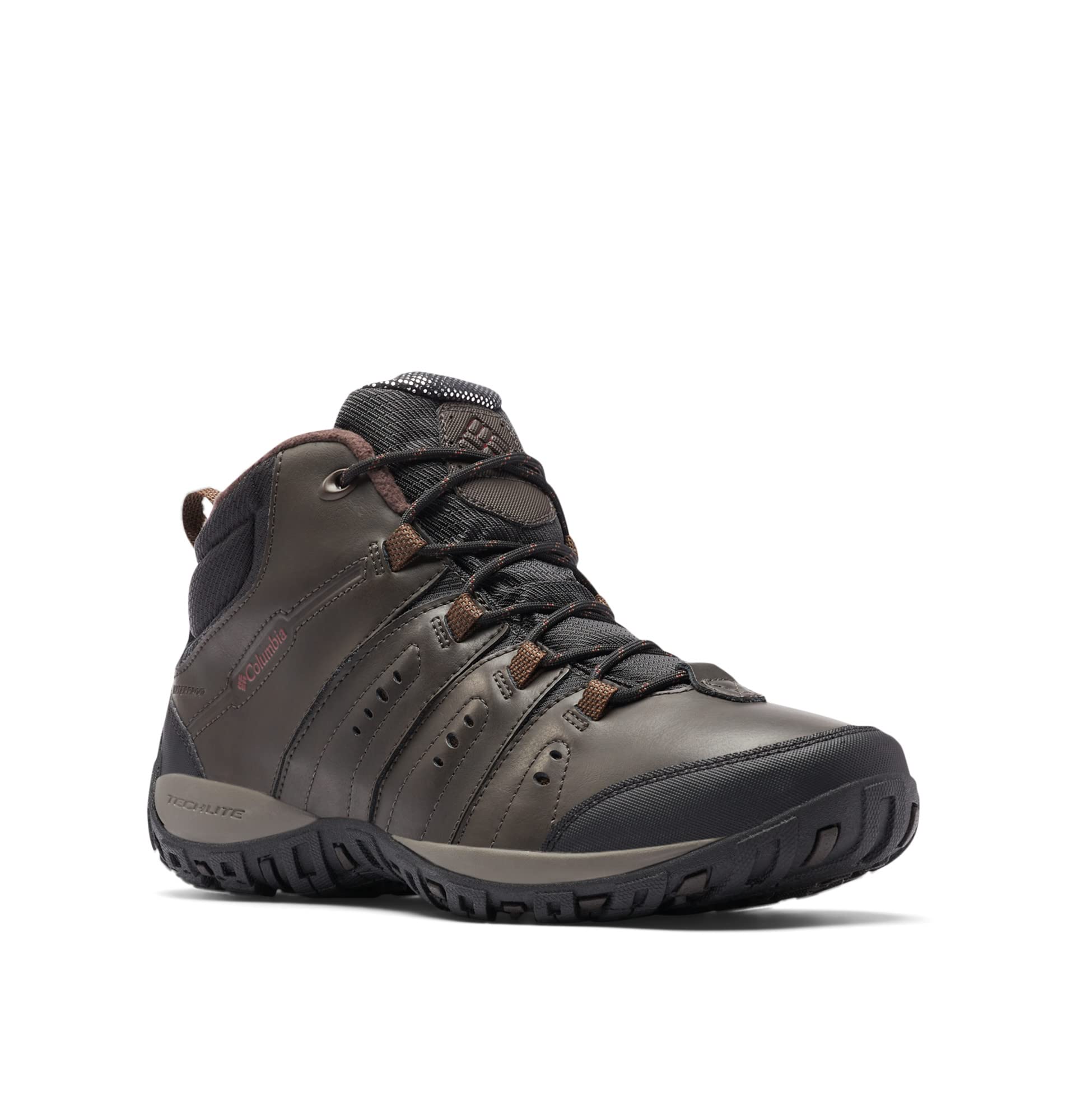 کفش‌های ناموکله Columbia Woodburn II Chukka Waterproof Omni-Heat مردانه 42 اروپا کردوان گارنت قرمز 2023