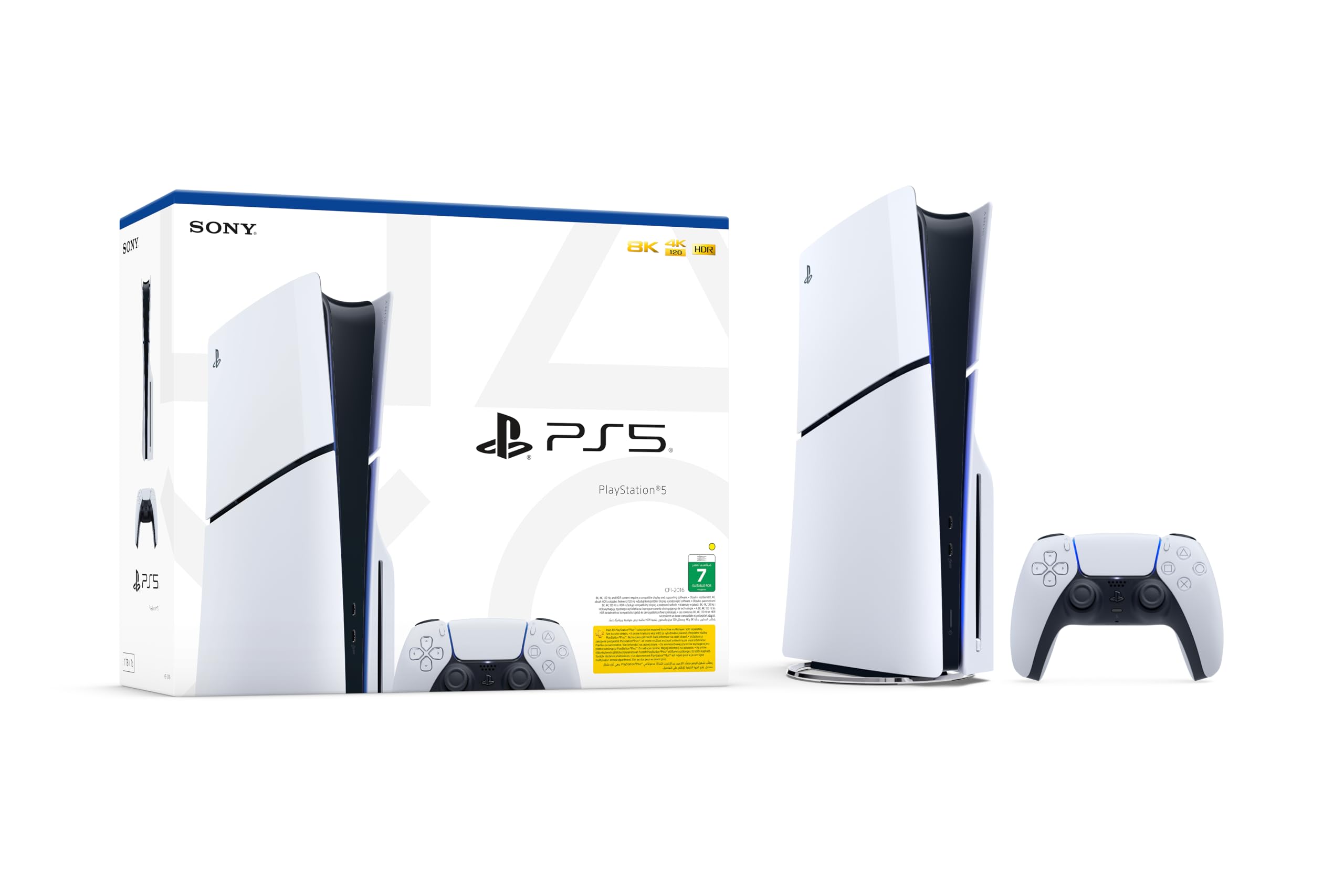 کنسول PlayStation 5 Disc (مدل نازک جدید ۲۰۲۳) - ورژن امارات، گارانتی تولیدکننده ۱ ساله PS5 نسخه Disc نازک