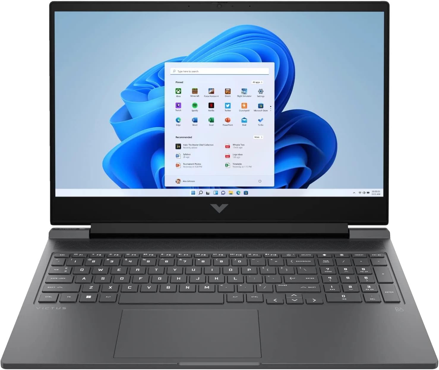 HP Victus 16-R0073cl بازی کردن Intel® Core™ i7 13700HX، 32GB RAM DDR5، 1TB SSD، NVidia RTX4060/8GB، 16.1 اینچ Full HD IPS 144Hz، دوربین، بلوتوث، Wifi 6، ویندوز 11 Home، صفحه کلید انگلیسی (پشتیبانی از رنگ‌های RGB)، مدل Mica Silver