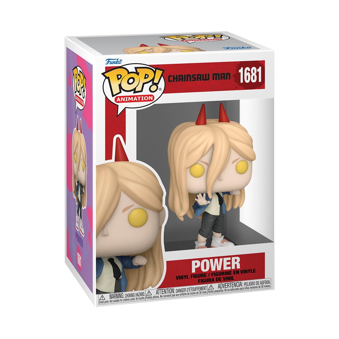 فیگور واینیلی قابل جمع‌آوری - پاور، Funko Pop! Animation: Chainsawman - 80323 کلاسیک