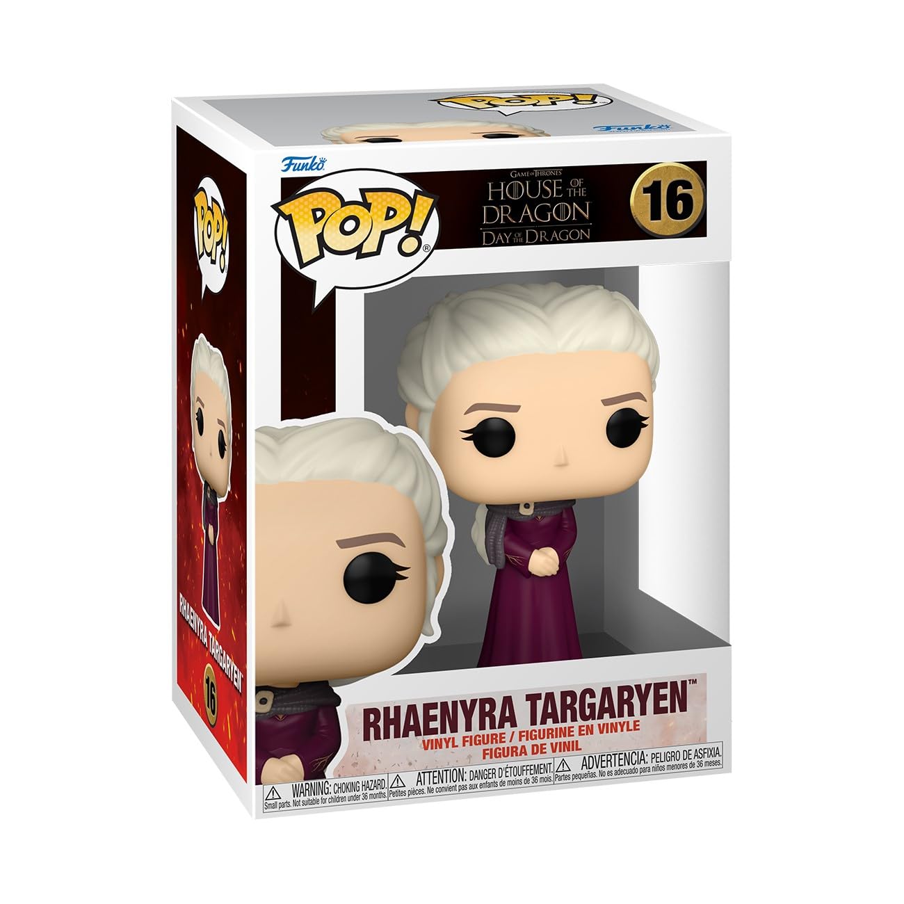 شکلک پاپ! وینیلی Rhaenyra Targaryen House of the Dragon