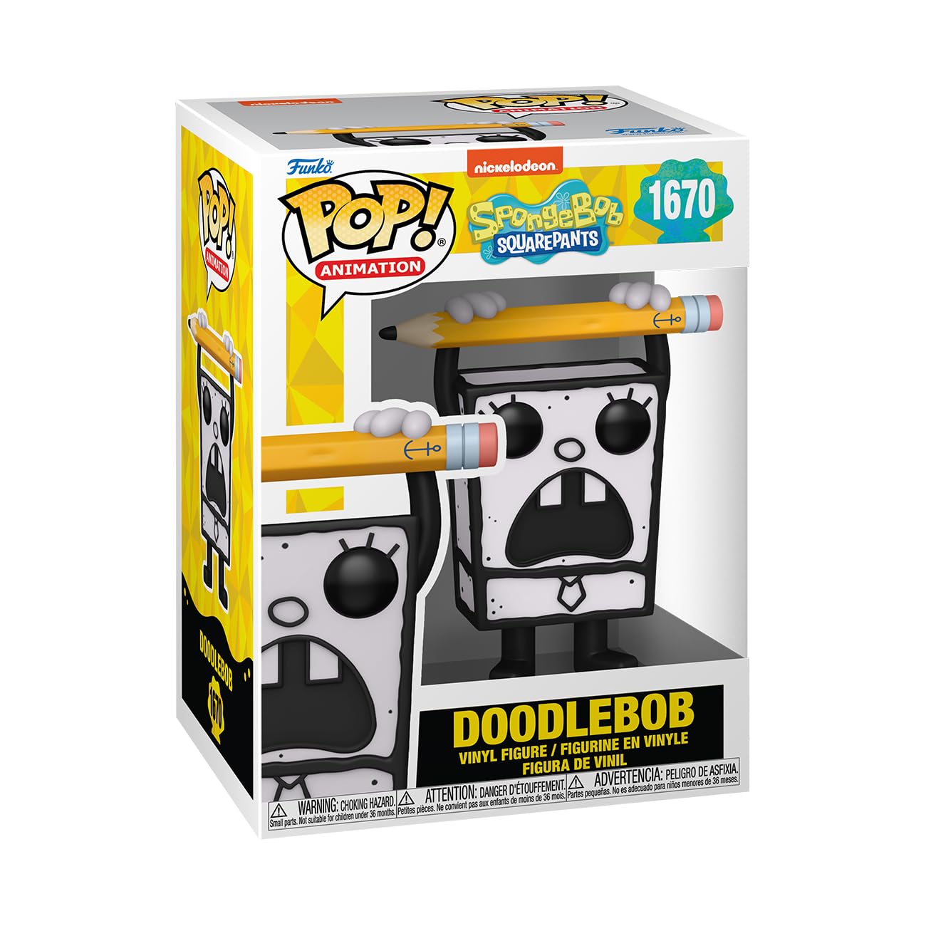 سرگرمی Funko Pop! انیمیشن: اسفنج‌باب مربع‌شل - دودل‌باب