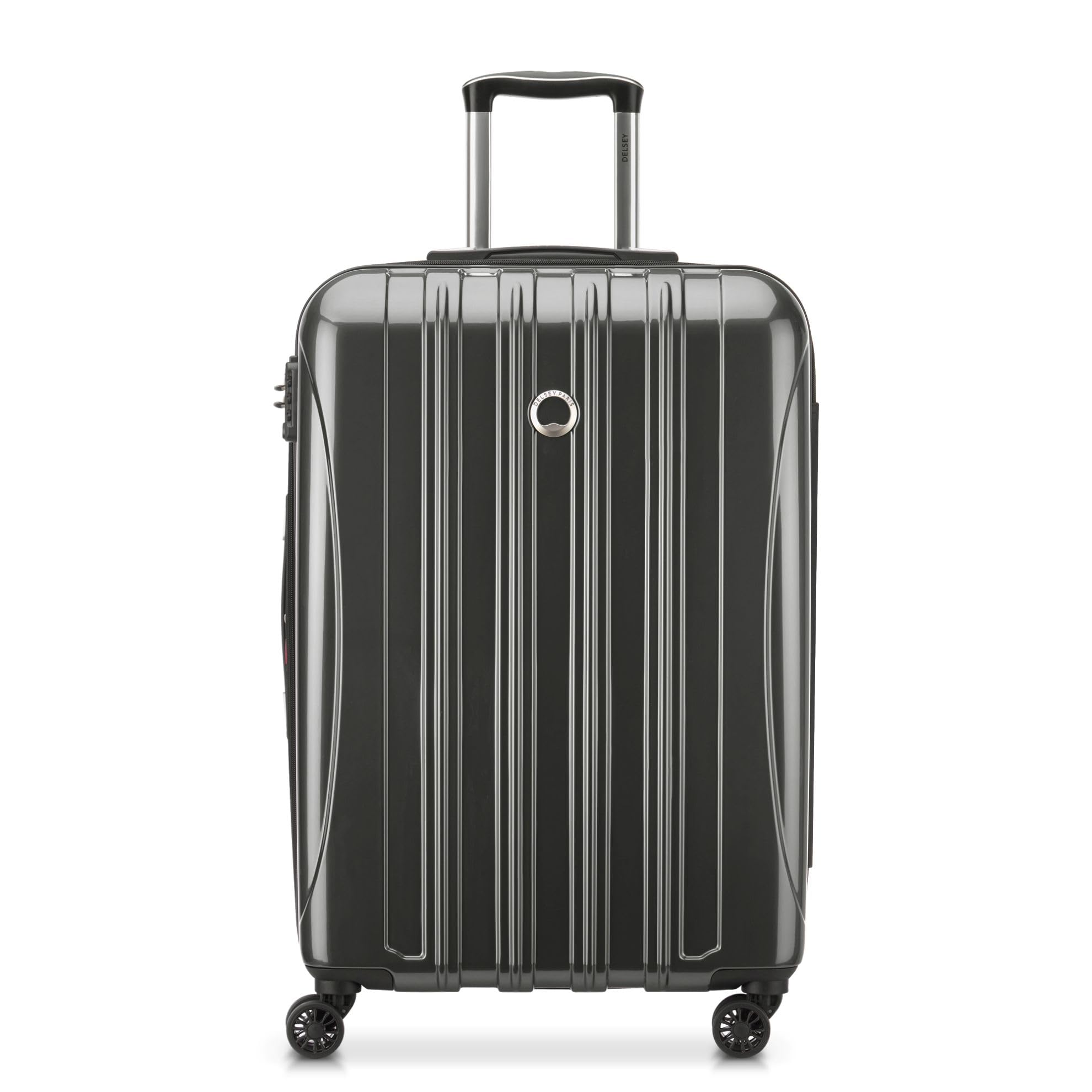 مجموعه 2 تایی چرخ‌دار DELSEY Paris Helium Aero Hardside Expandable با چرخ‌های اسپینر رنگ زغالی مته نمدار (19/25)