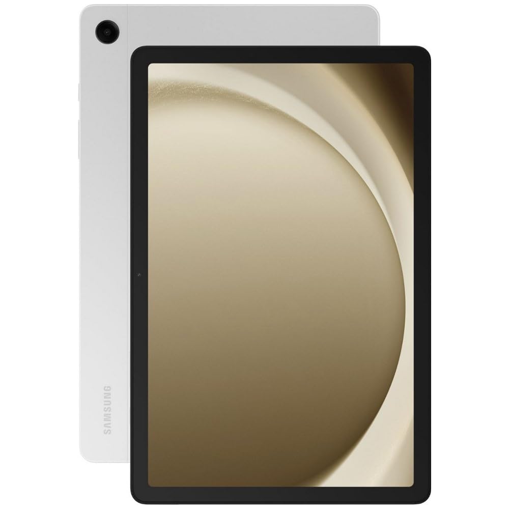 تبلت سامسونگ گلکسی تب A9+ (SM-X210)، 64 گیگابایت حافظه داخلی و 4 گیگابایت رم، فقط اتصال وایفای، نمایشگر 11 اینچ، نسخه بین‌المللی - (نقره‌ای)