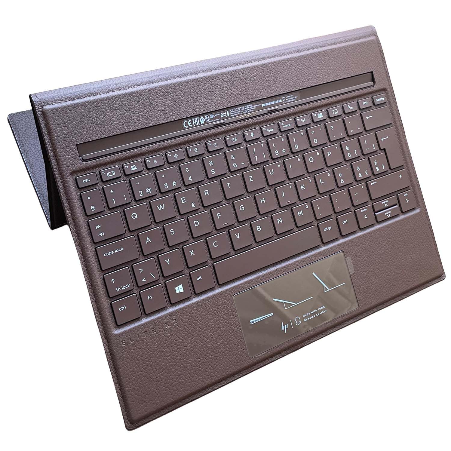 برای HP Elite X2 G4 Folio Keyboard HQ-TRE، 71025 بلبلینگن، آلمان RMN، HSN-C01K L67435-051 5ZP6ZAV#ABF (قهوه ای برای HP Elite X2 G4 Folio Keyboard SW)