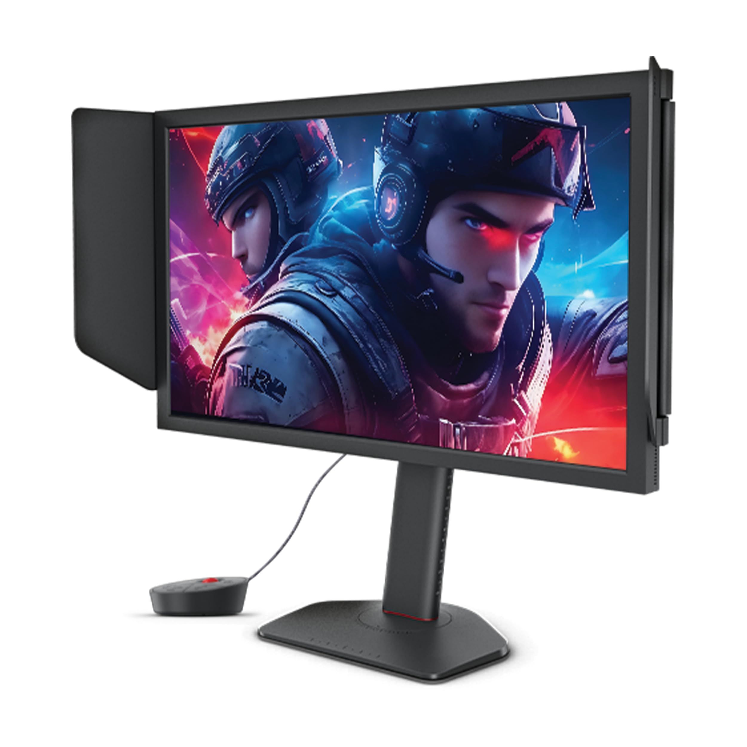مانیتور بازی بن کیو زووی XL2586X | 24.1 اینچ | صفحه نمایش با فناوری TN برای بازی‌های سریع 540 هرتز برای اسپورت‌های الکترونیکی | دارای فناوری Motion Clarity DyAc2 | کیفیت تصویر 1080 پیکسل | قابلیت به اشتراک گذاری تنظیمات XL | سرپوش حفاظتی | تنظیم ارتفاع با روشنایی پایدار بر اساس گلوله برای کاربری صنعتی - XL2586X XL2586X (اندازه 24.1 اینچ، 540 هرتز، 0.5 میلی ثانیه، DyAc 2)