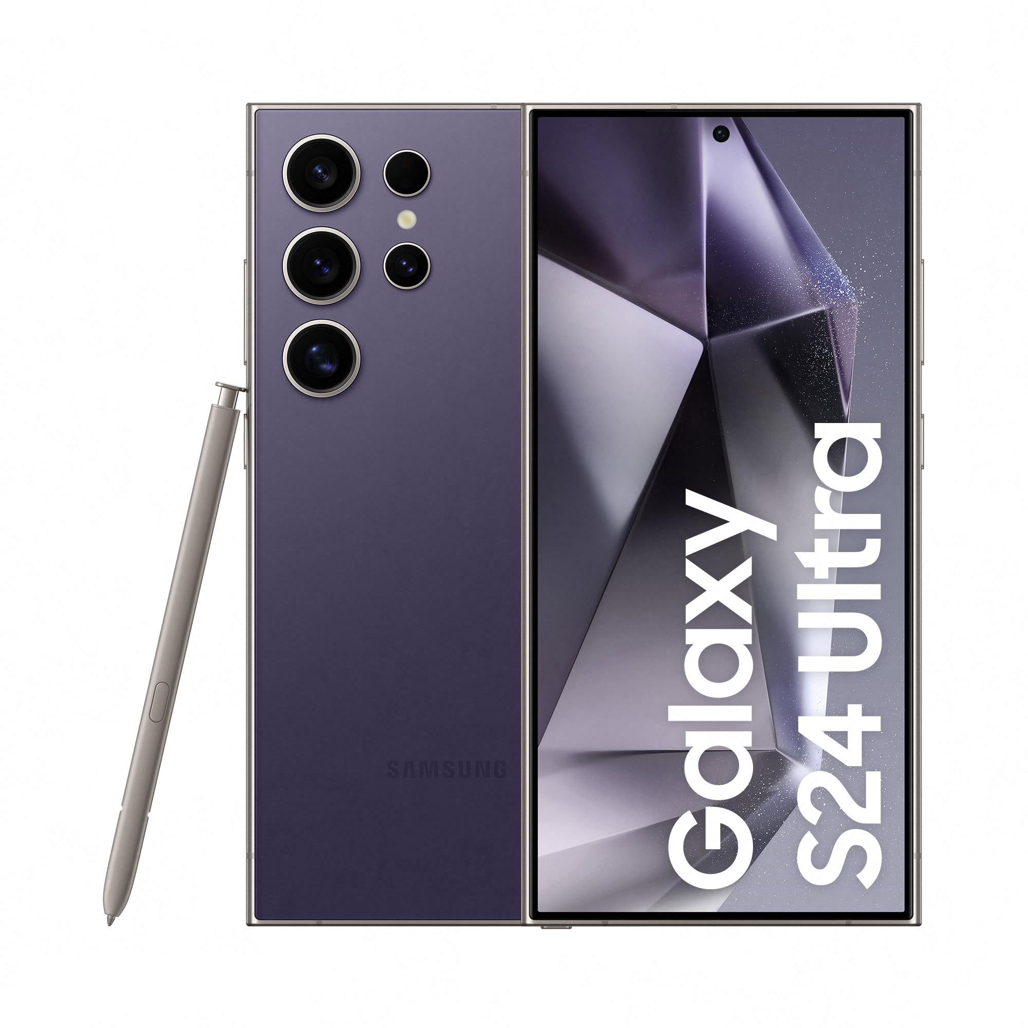 سامسونگ Galaxy S24 Ultra، 256 گیگابایت، بنفش، 12 گیگابایت رم، گوشی هوشمند اندروید، دوربین 200 مگاپیکسل، (نسخه بین‌المللی) Galaxy S24 Ultra نسخه بین‌المللی 256 گیگابایت بنفش تیتانیوم