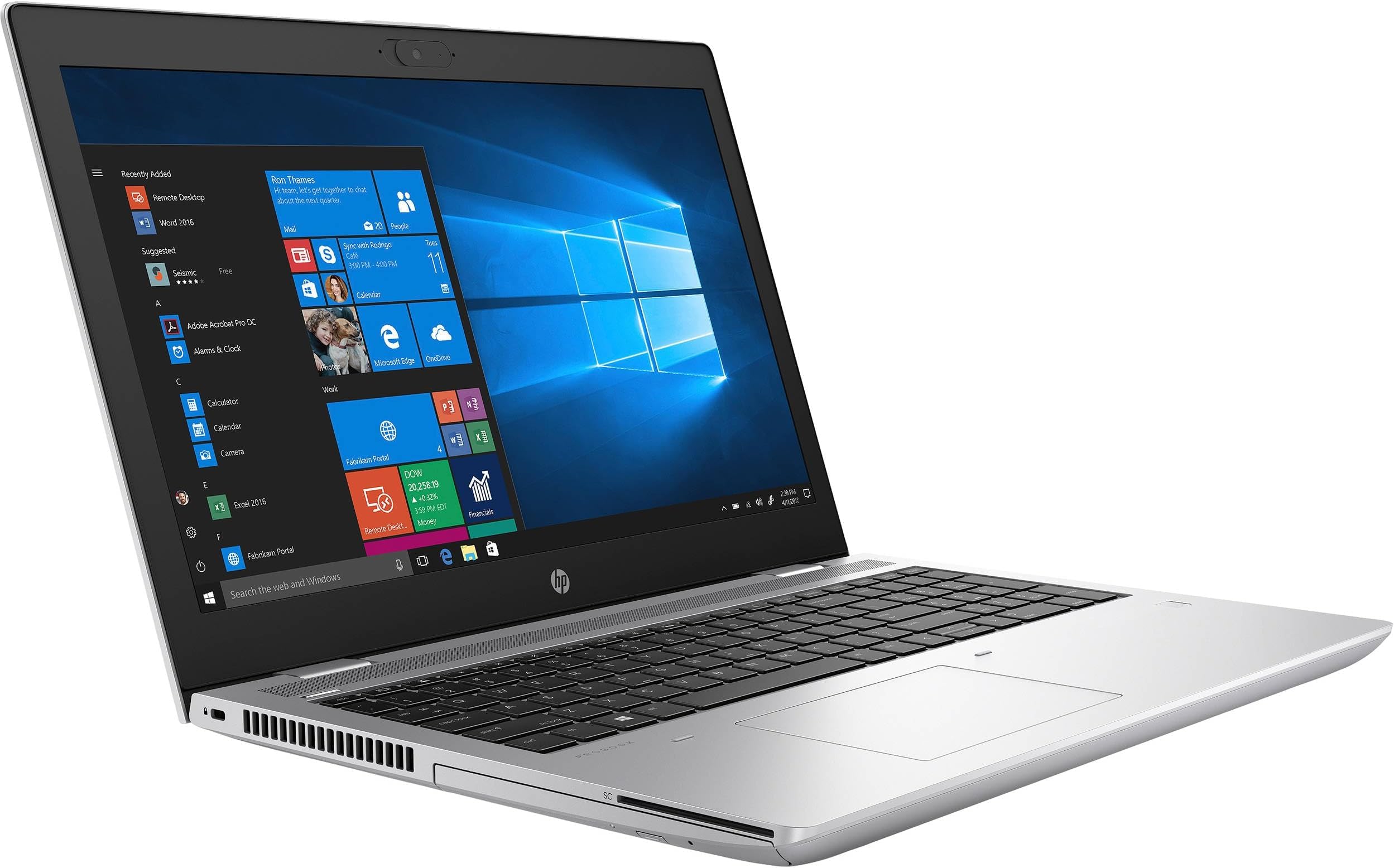 لپ تاپ تجاری HP Probook 650 G5 (بازسازی شده) با صفحه کلید با نور پس‌زمینه، صفحه نمایش 15.6 اینچ FHD با رزولوشن 1920x1080، پردازنده Intel Core i5-8365U با سرعت تا 4.1 گیگاهرتز، حافظه RAM 16 گیگابایت، دیسک سخت 512 گیگابایت SSD، ویندوز 10 حرفه‌ای