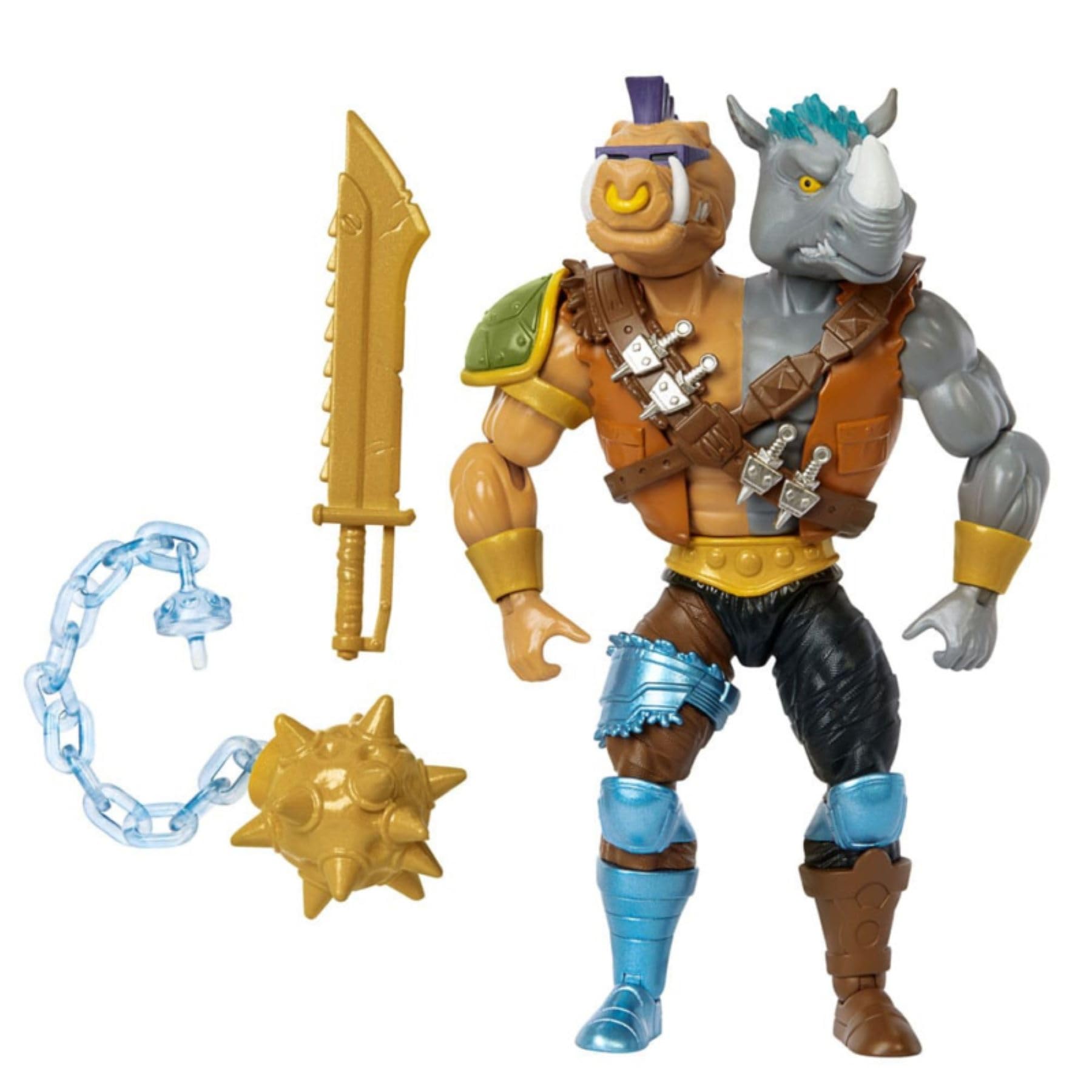 اصحاب قدرت Mattel x Ninja Turtles of Grayskull اهمیت دارند 2-Bopsteady انجام می‌دهند شکل اکشن HVJ66